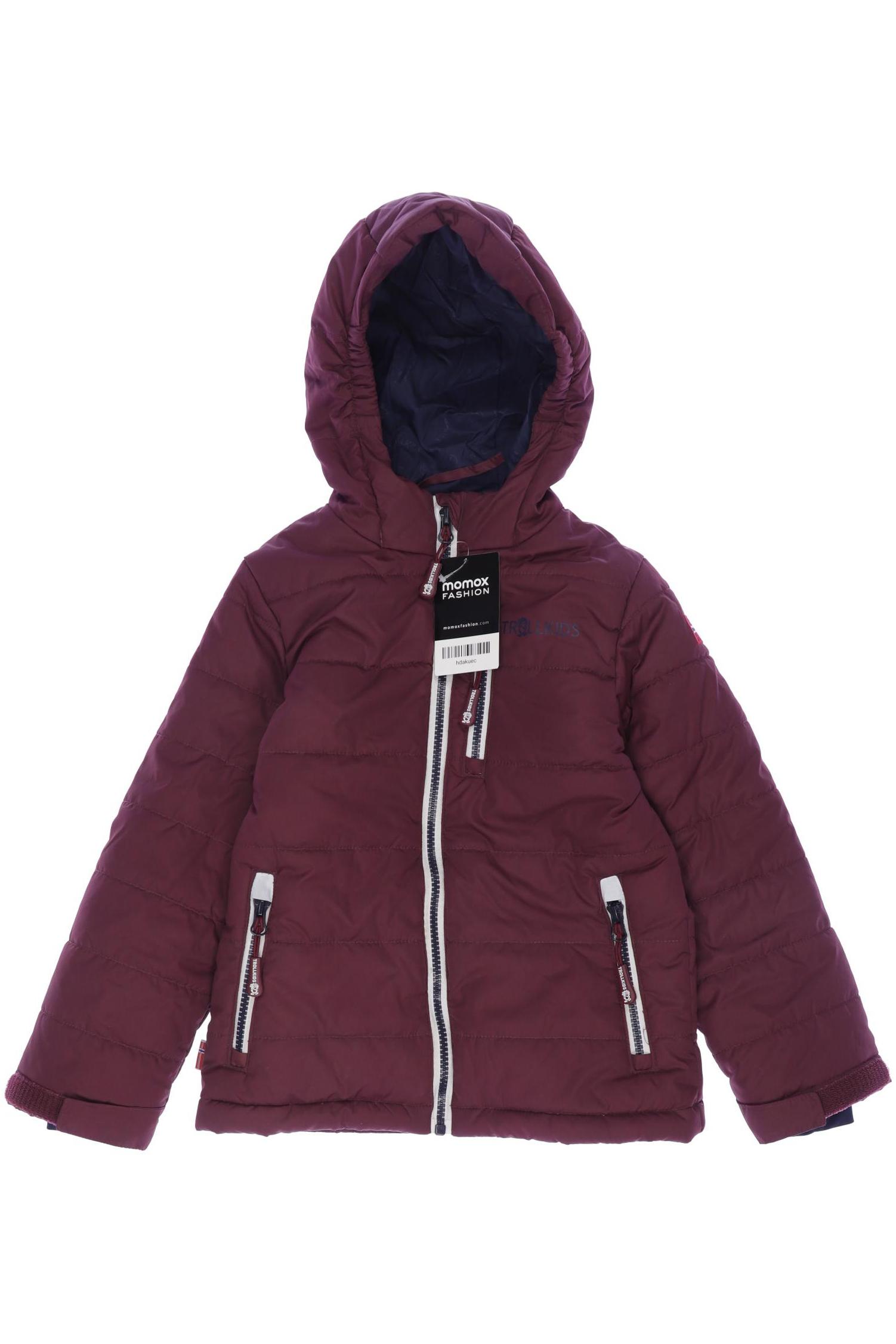 

Trollkids Herren Jacke, bordeaux, Gr. 116