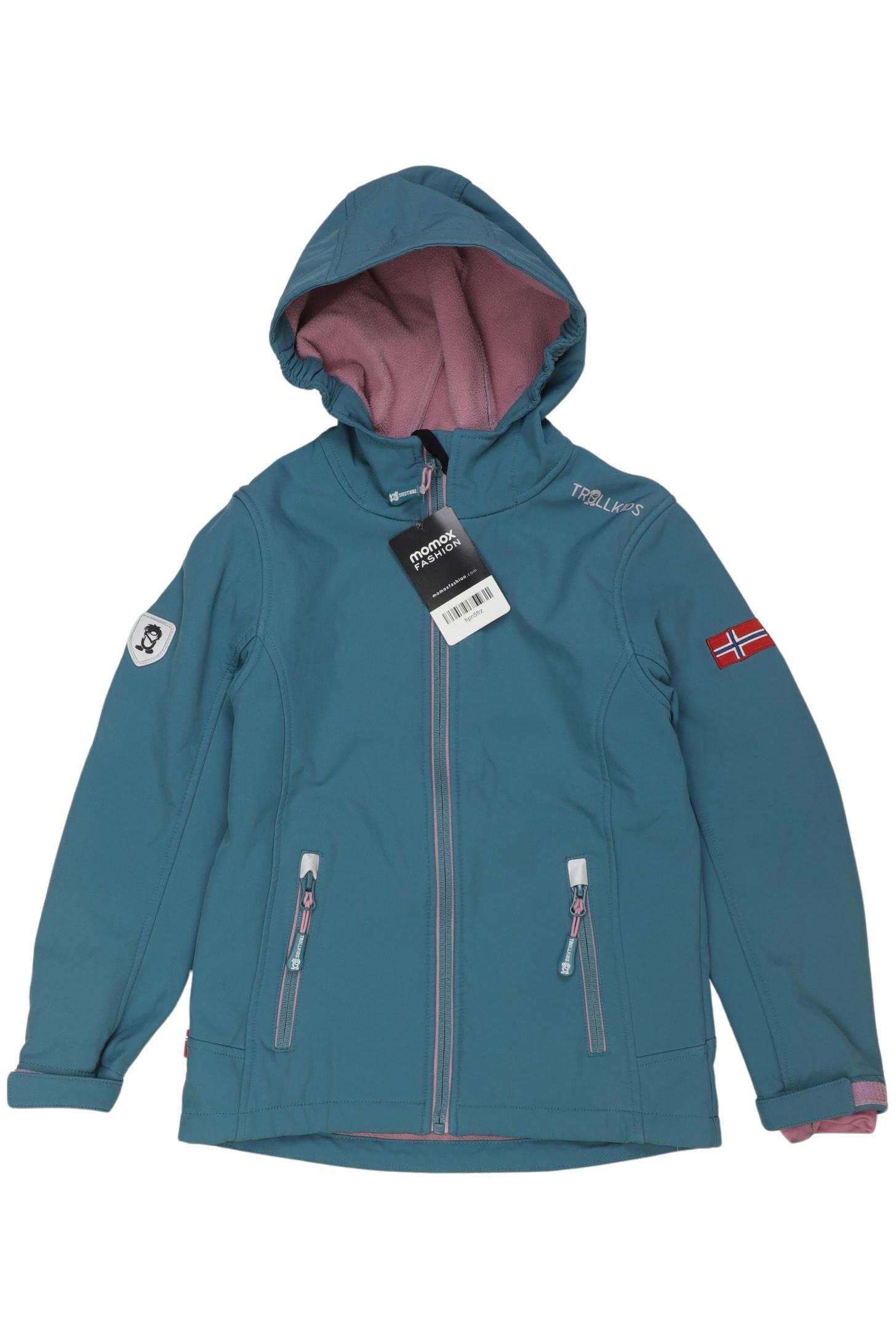 

Trollkids Jungen Jacke, türkis, Gr. 128