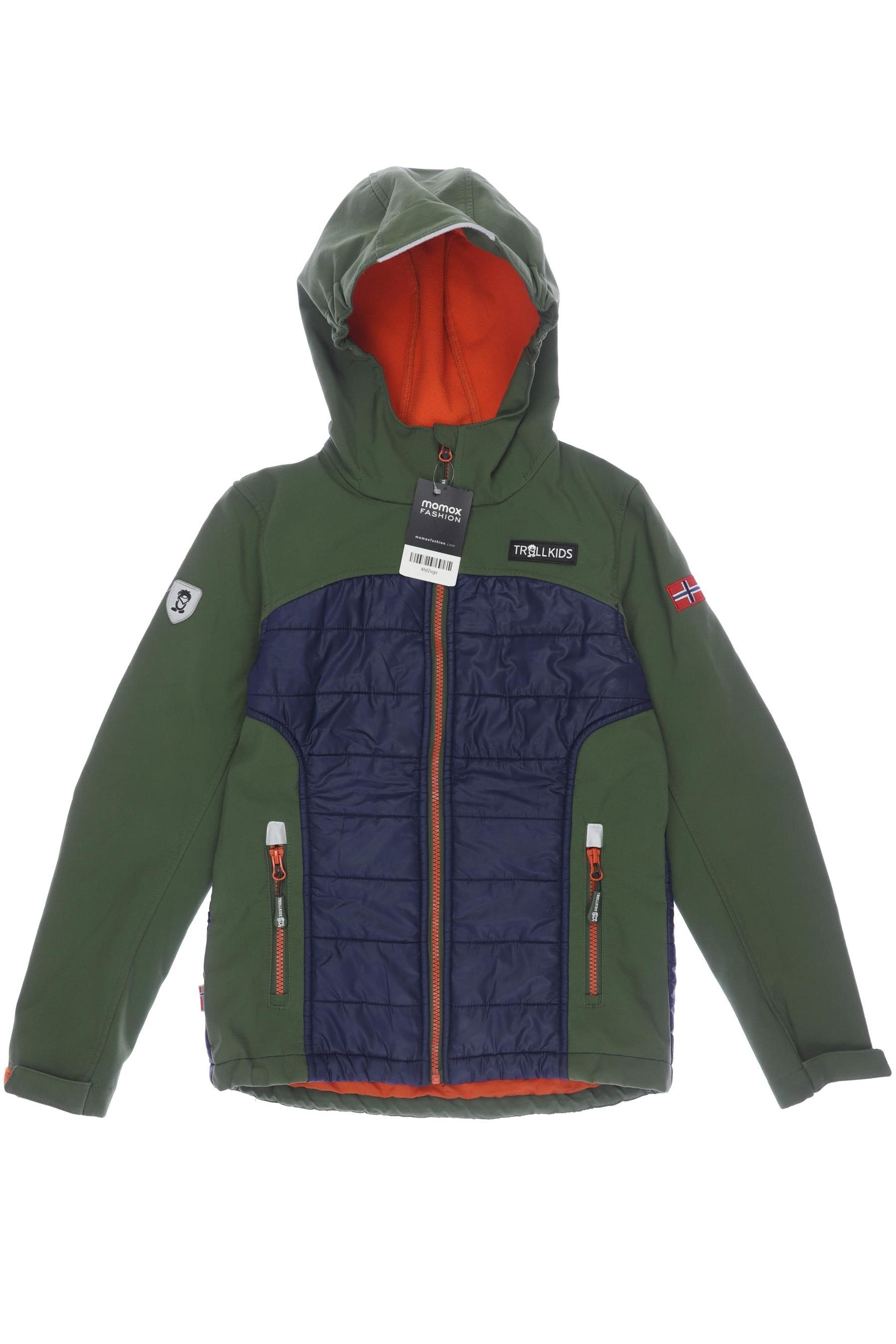 

Trollkids Jungen Jacke, grün, Gr. 152