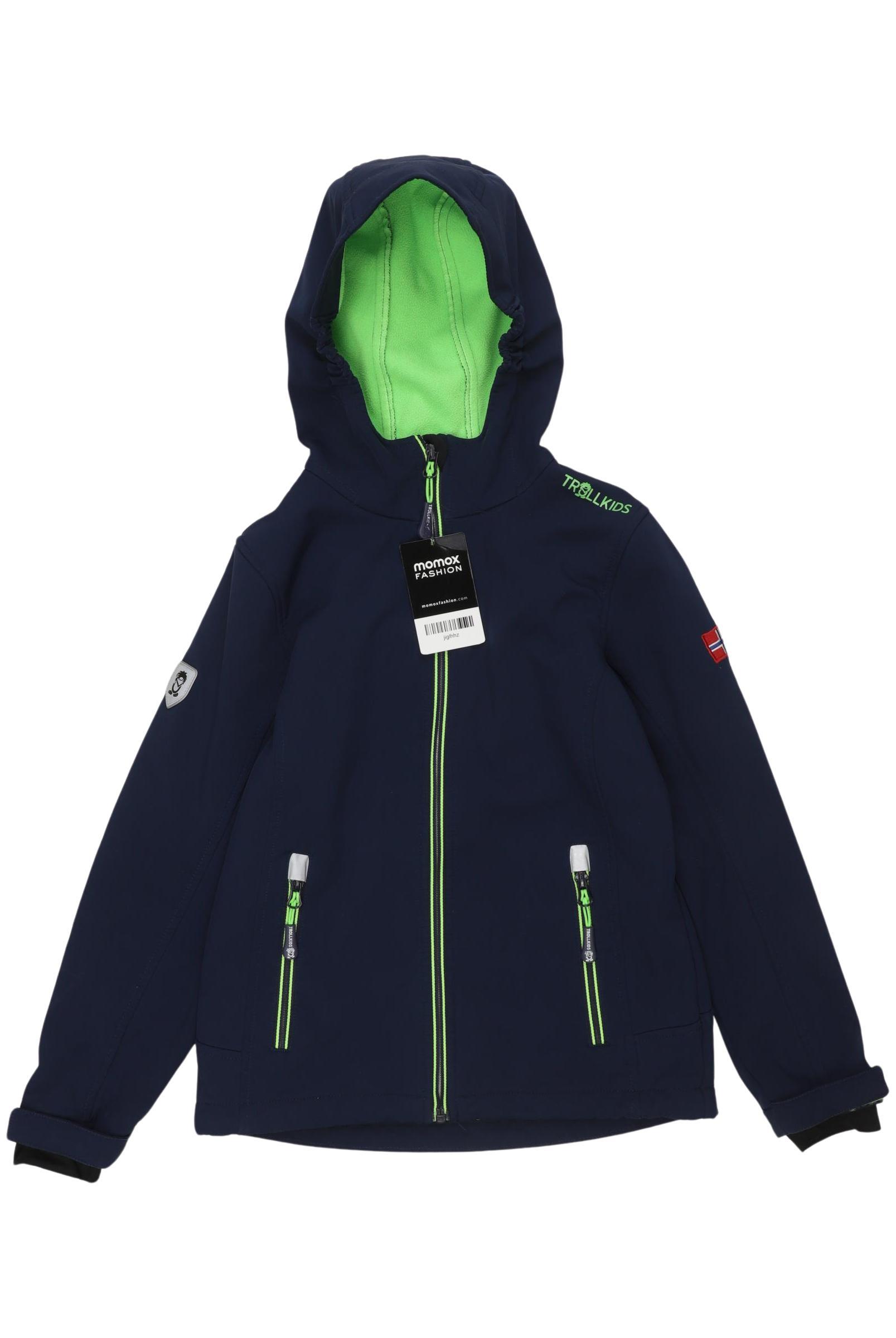 

Trollkids Jungen Jacke, neon, Gr. 140