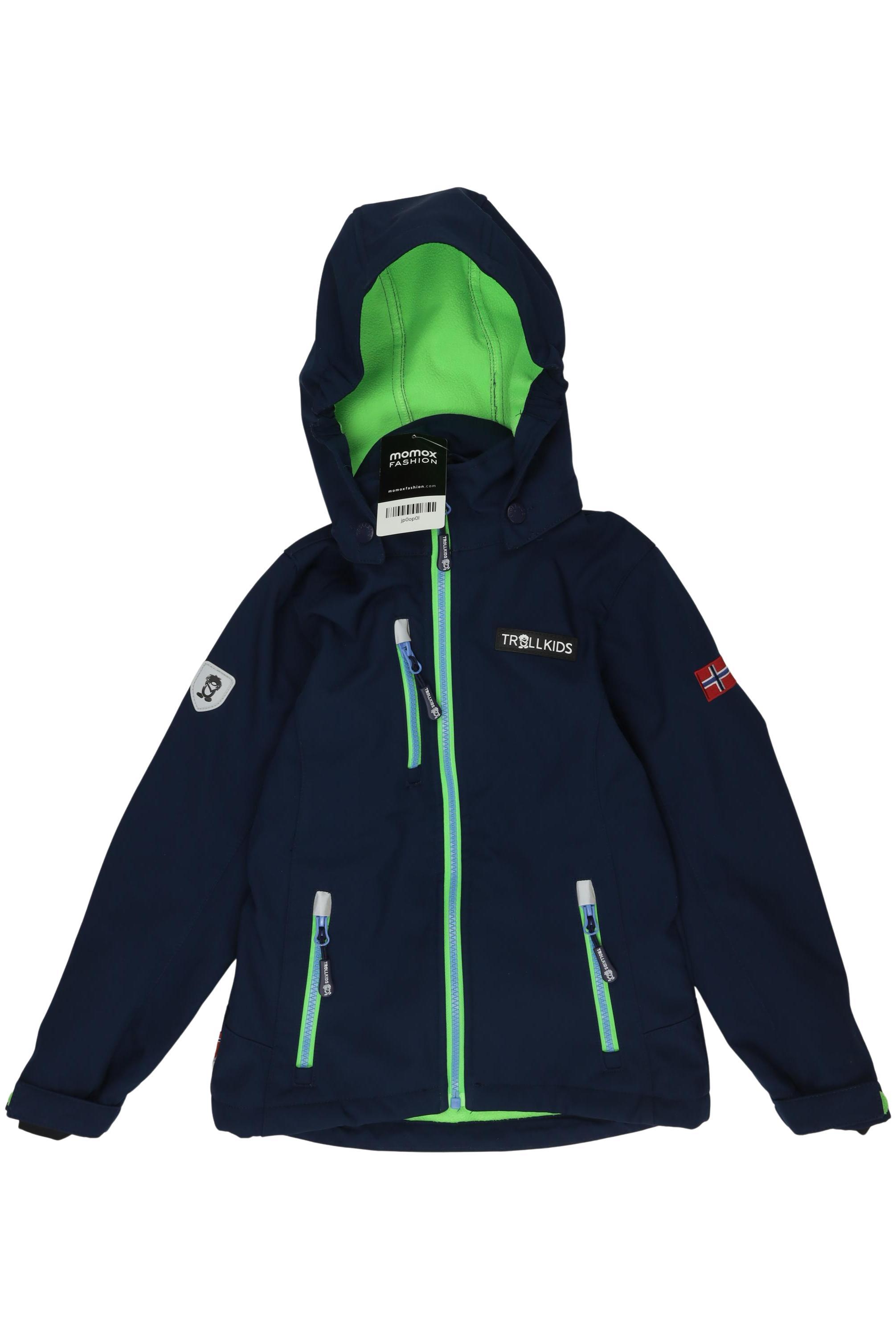 

Trollkids Jungen Jacke, neon, Gr. 128