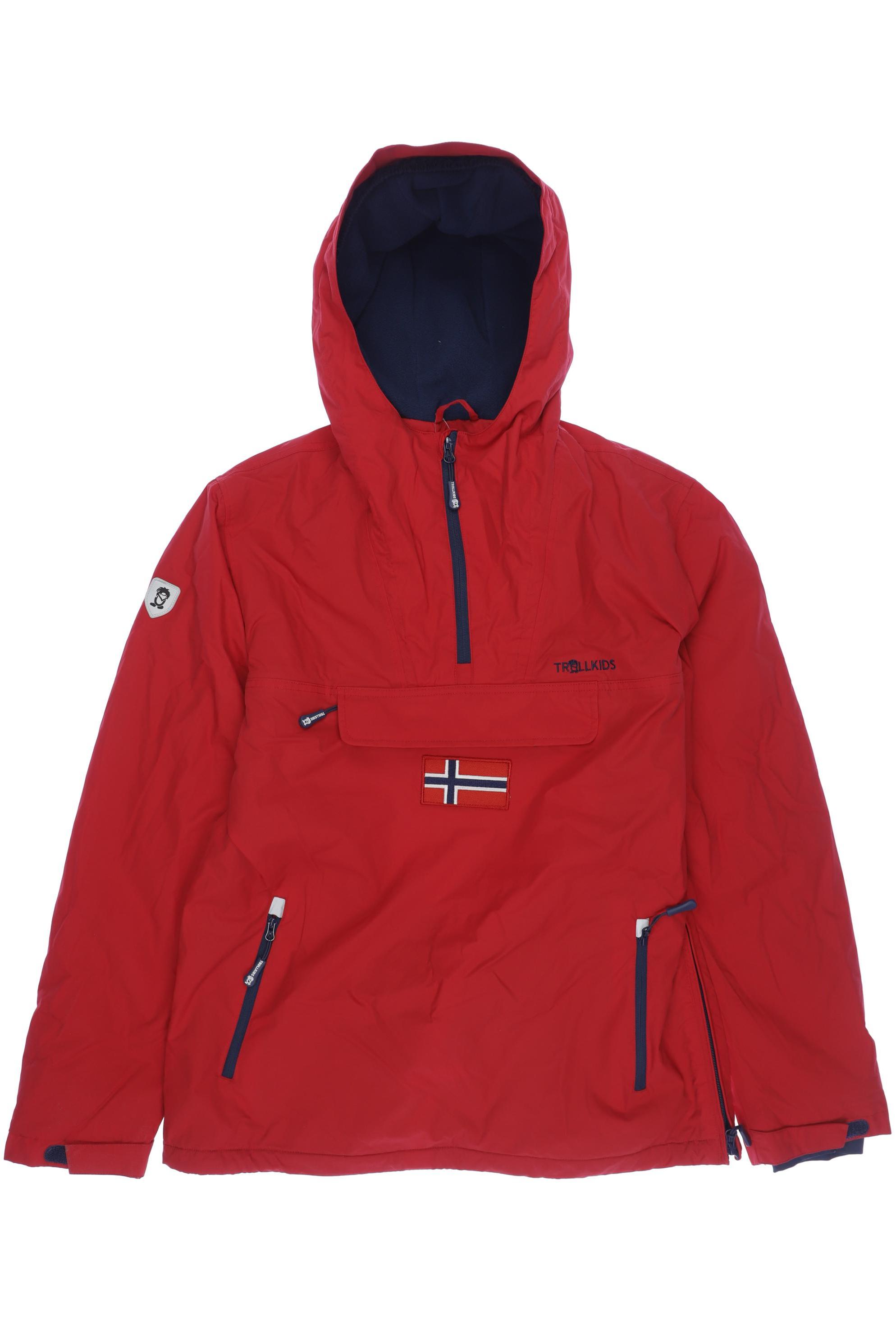 

Trollkids Herren Jacke, rot, Gr. 176