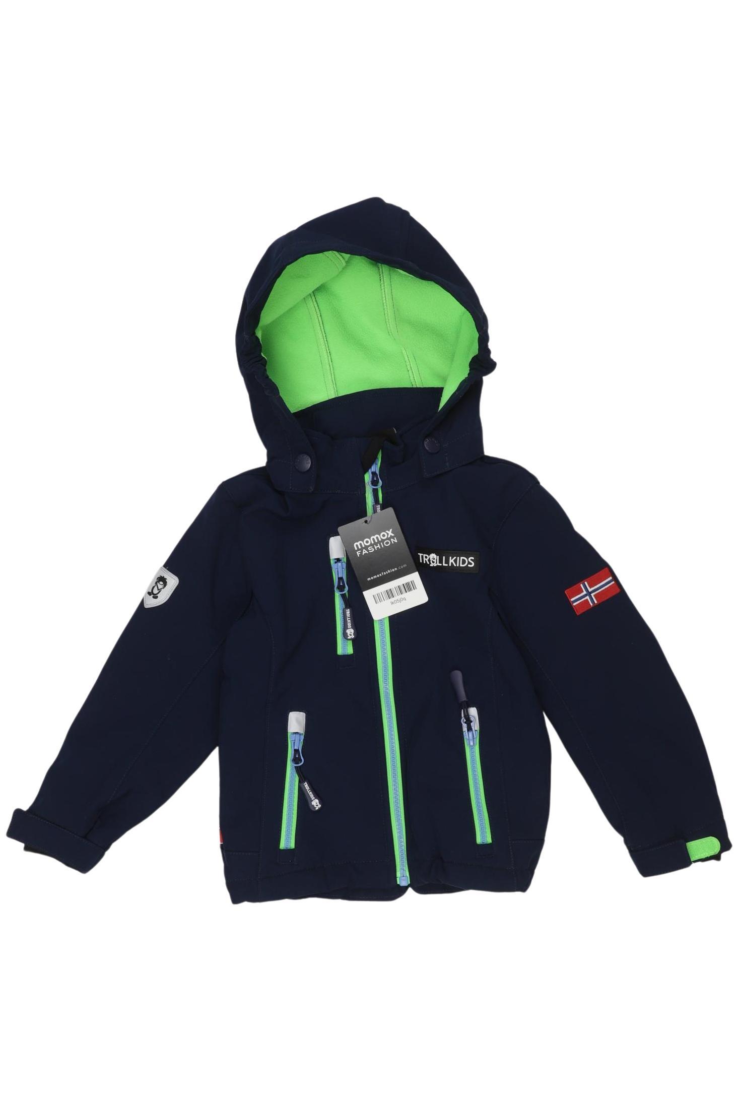

Trollkids Jungen Jacke, neon, Gr. 98