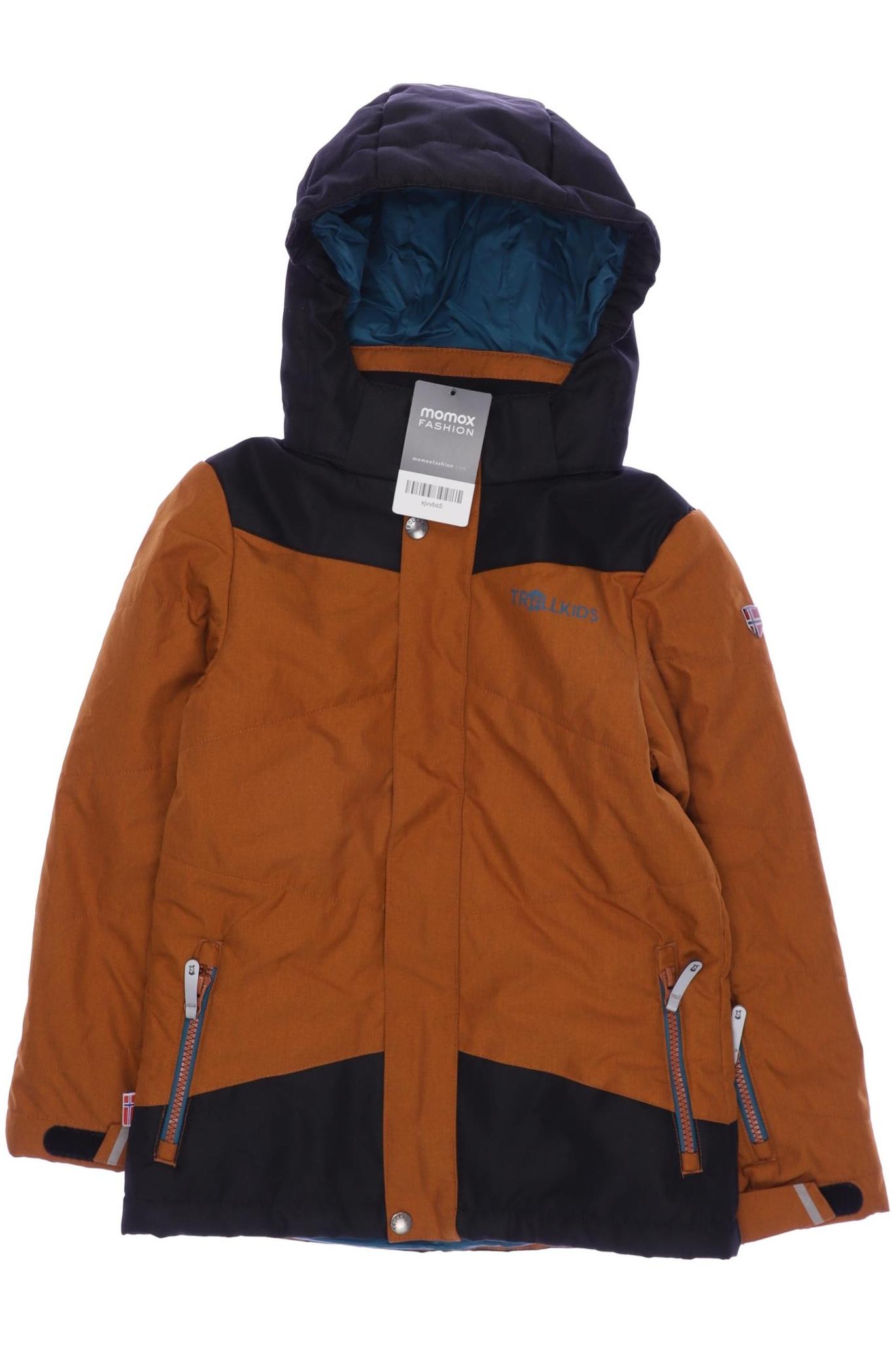 

Trollkids Jungen Jacke, orange, Gr. 128