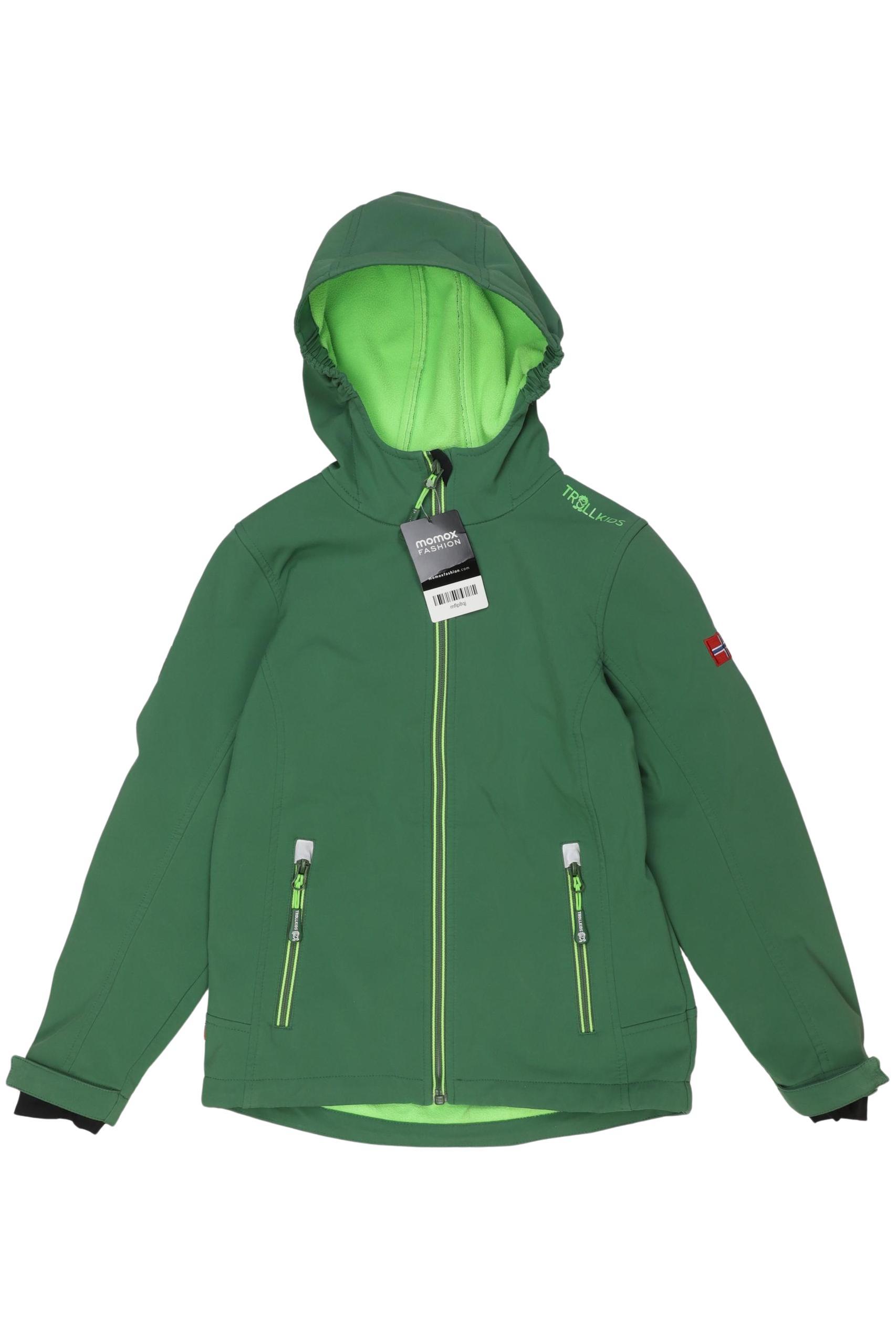 

Trollkids Jungen Jacke, neon, Gr. 140