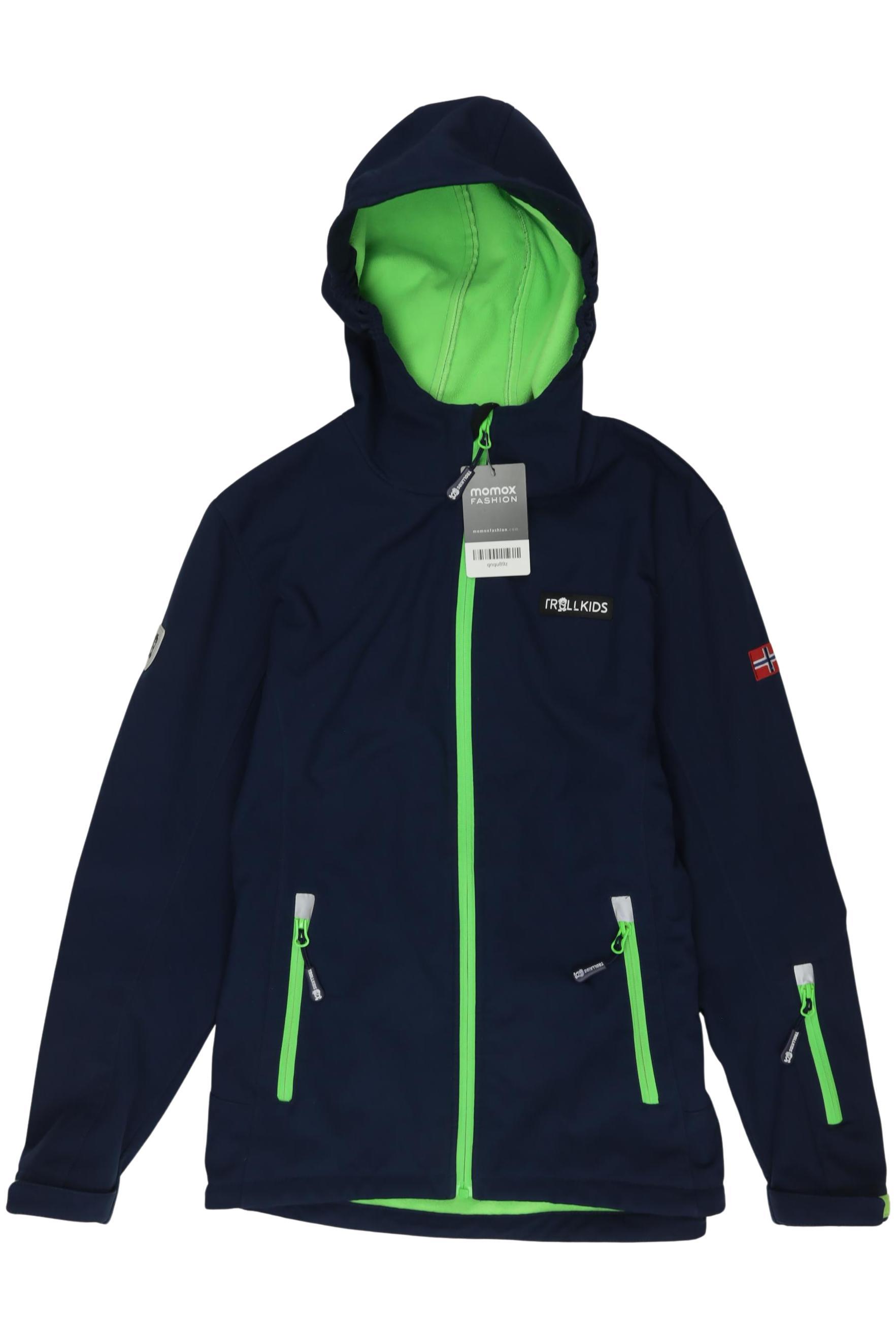 

Trollkids Jungen Jacke, neon, Gr. 164
