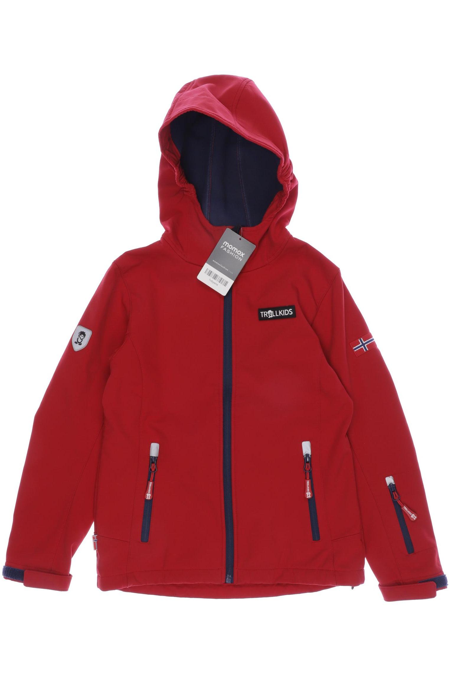 

Trollkids Jungen Jacke, rot