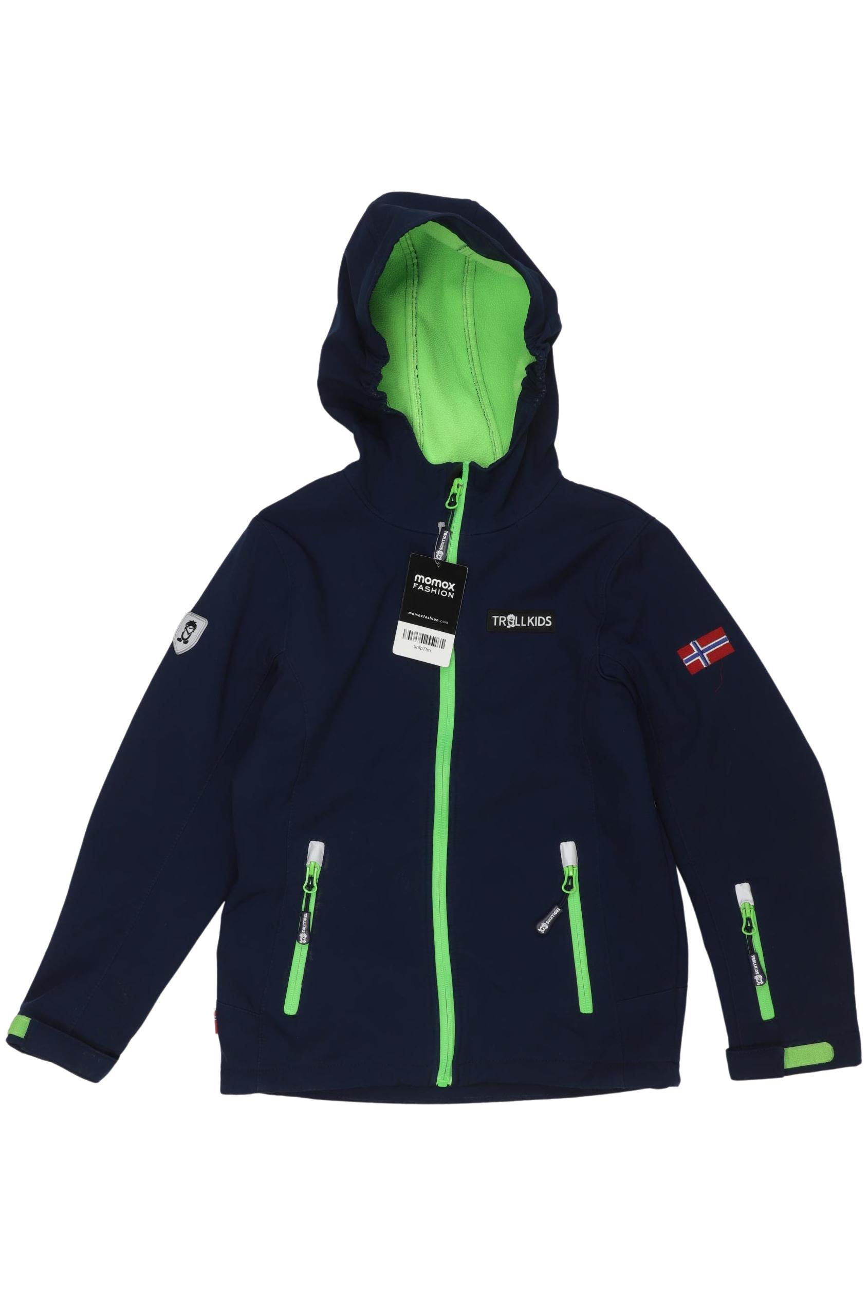

Trollkids Jungen Jacke, neon, Gr. 140