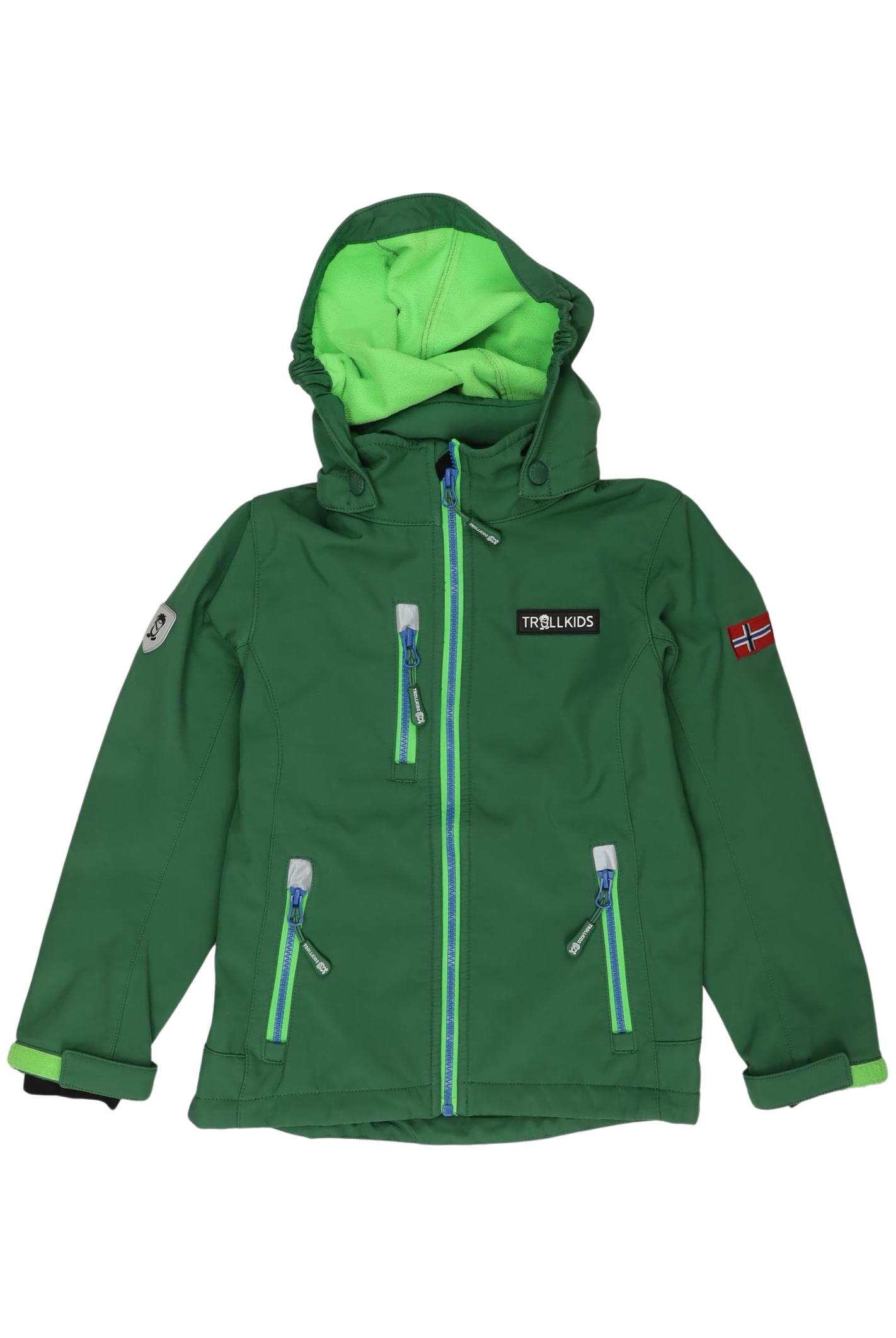 

Trollkids Jungen Jacke, neon, Gr. 128