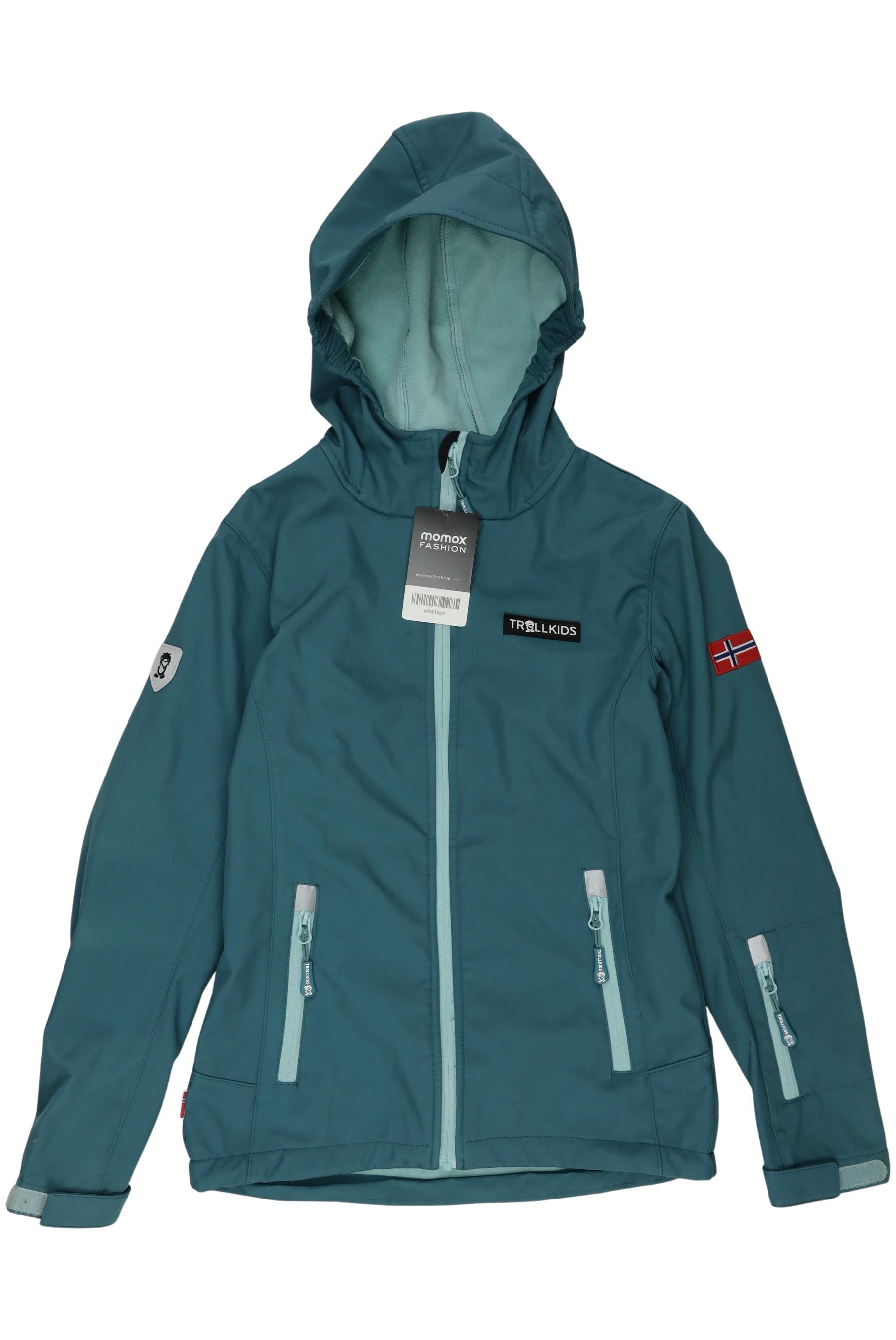 

Trollkids Jungen Jacke, türkis, Gr. 152