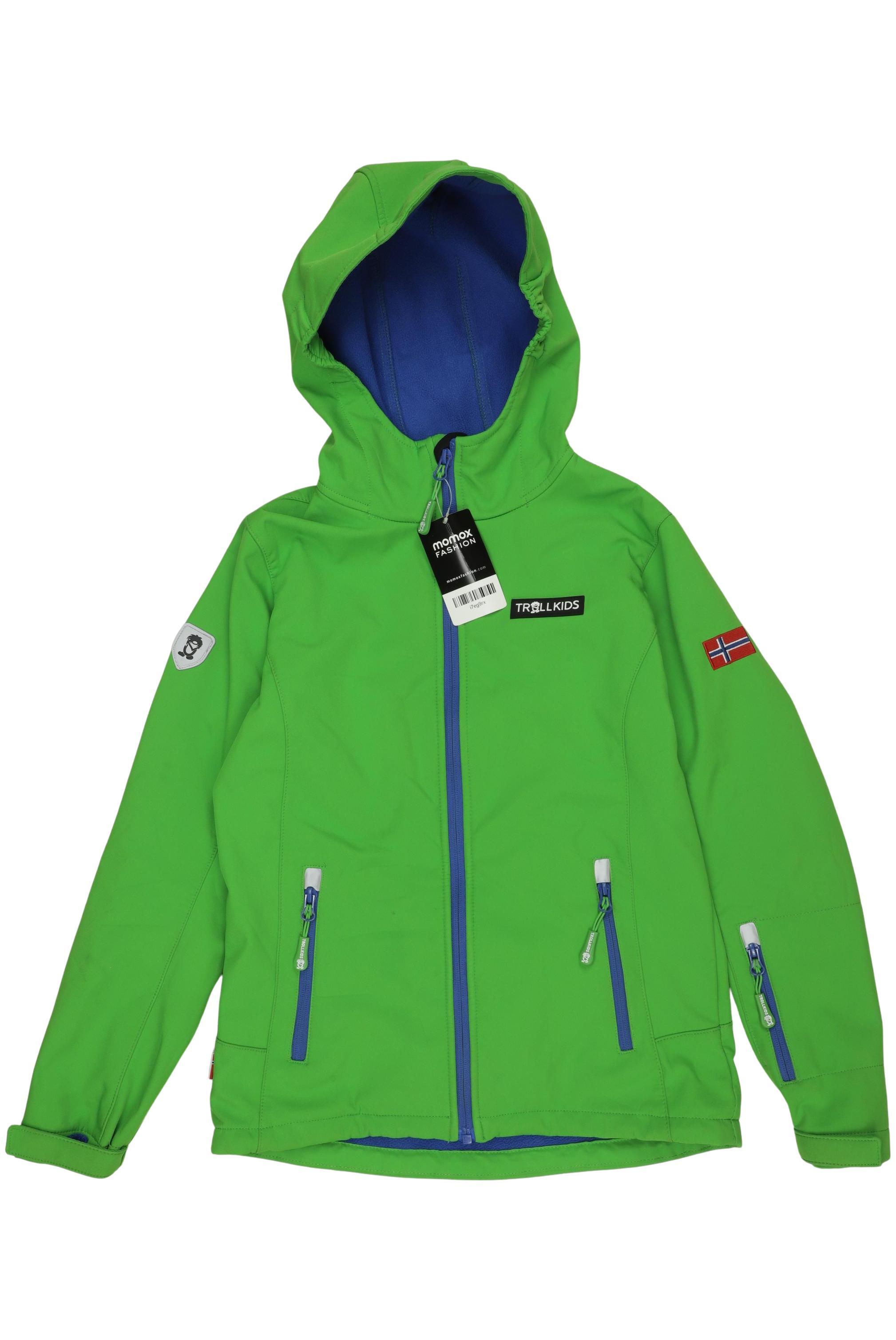 

Trollkids Jungen Jacke, grün, Gr. 152