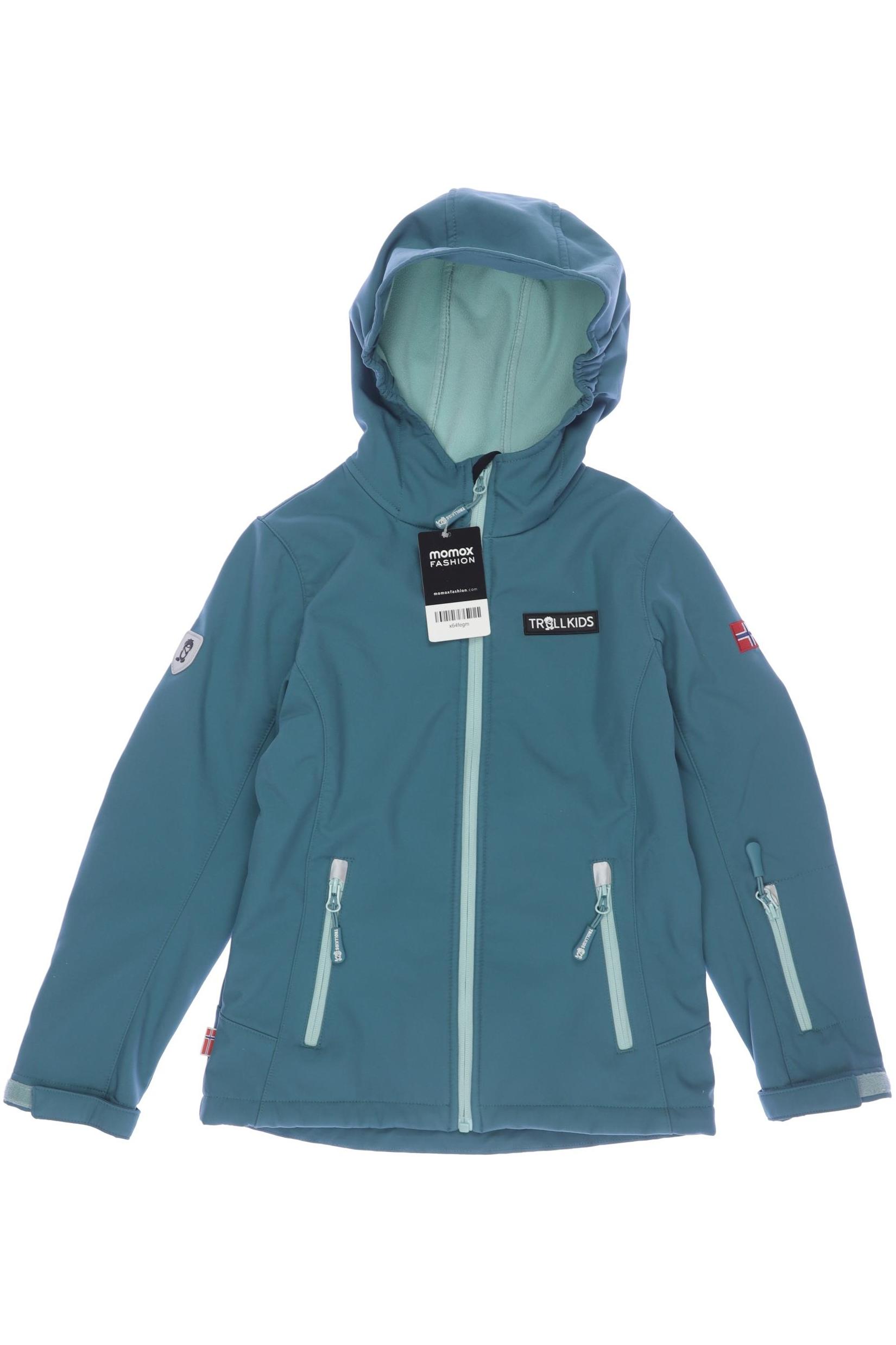 

Trollkids Herren Jacke, türkis, Gr. 140