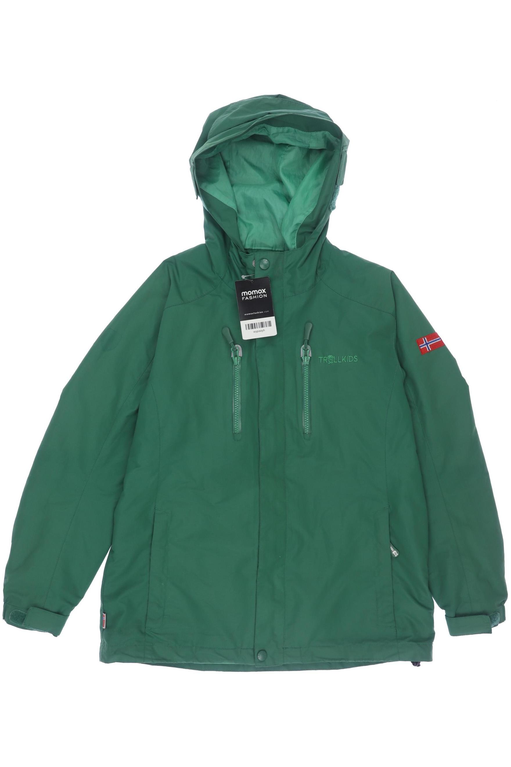 

Trollkids Jungen Jacke, grün, Gr. 152