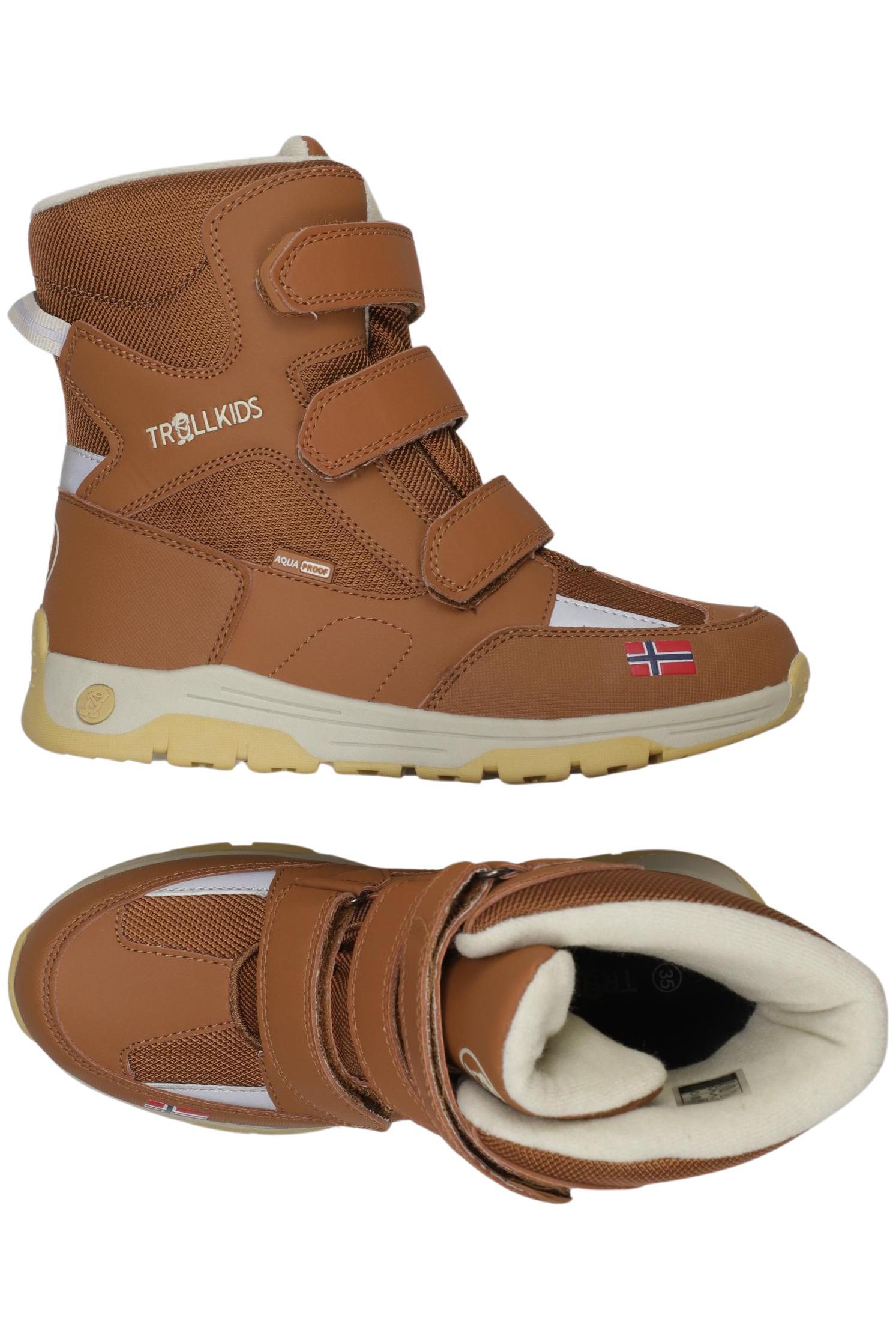 

Trollkids Jungen Kinderschuhe, braun, Gr. 35