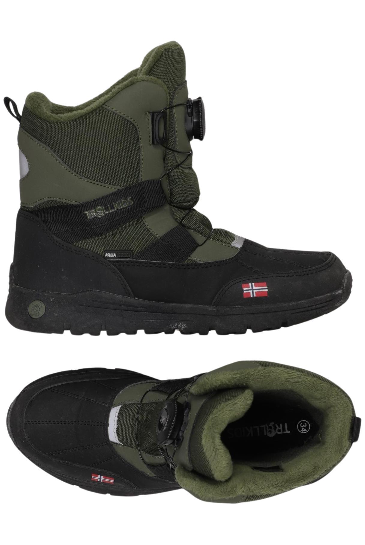 

Trollkids Jungen Kinderschuhe, grün, Gr. 34