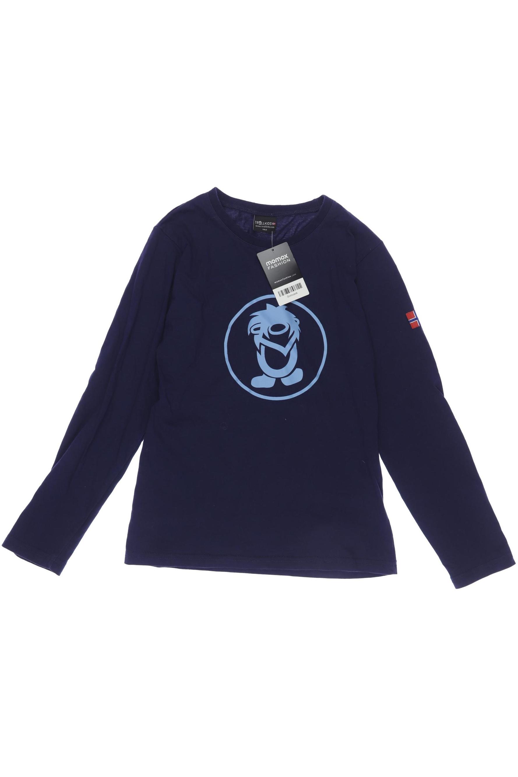 

Trollkids Herren Langarmshirt, marineblau, Gr. 152