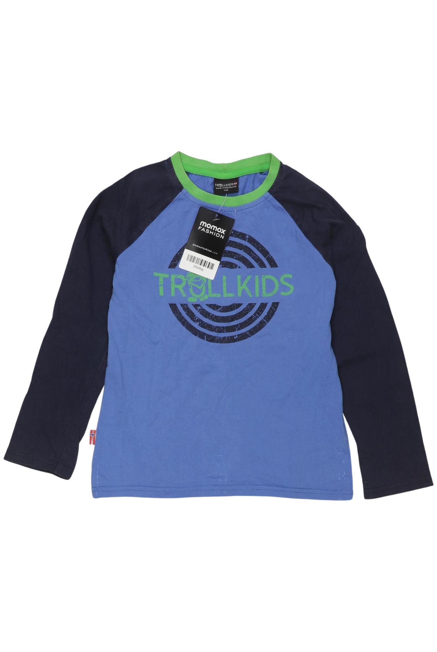 

Trollkids Jungen Langarmshirt, mehrfarbig, Gr. 116