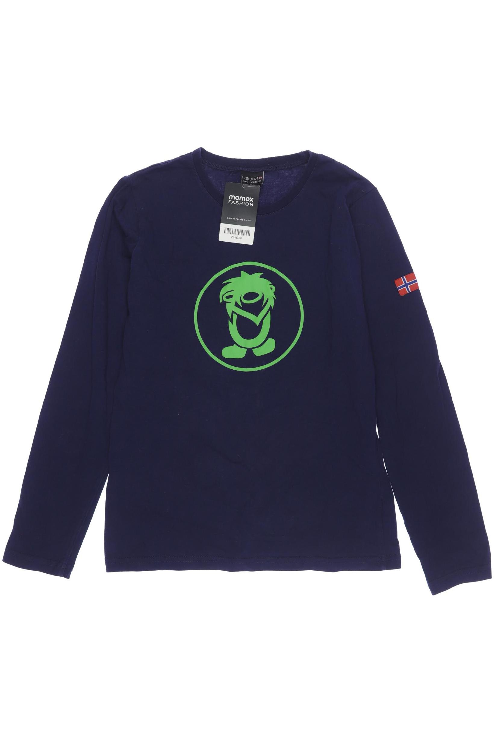 

Trollkids Herren Langarmshirt, marineblau, Gr. 164