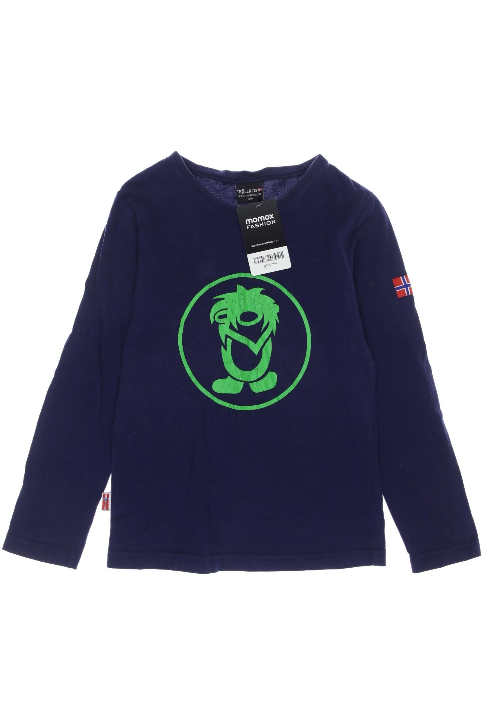 

Trollkids Herren Langarmshirt, marineblau, Gr. 128
