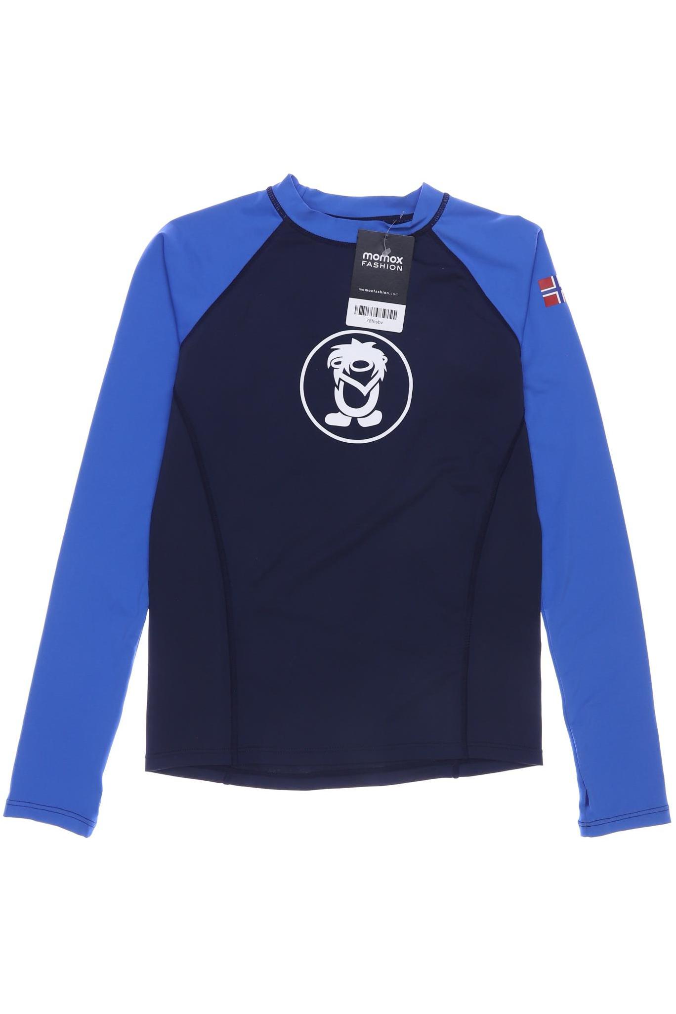 

Trollkids Jungen Langarmshirt, marineblau