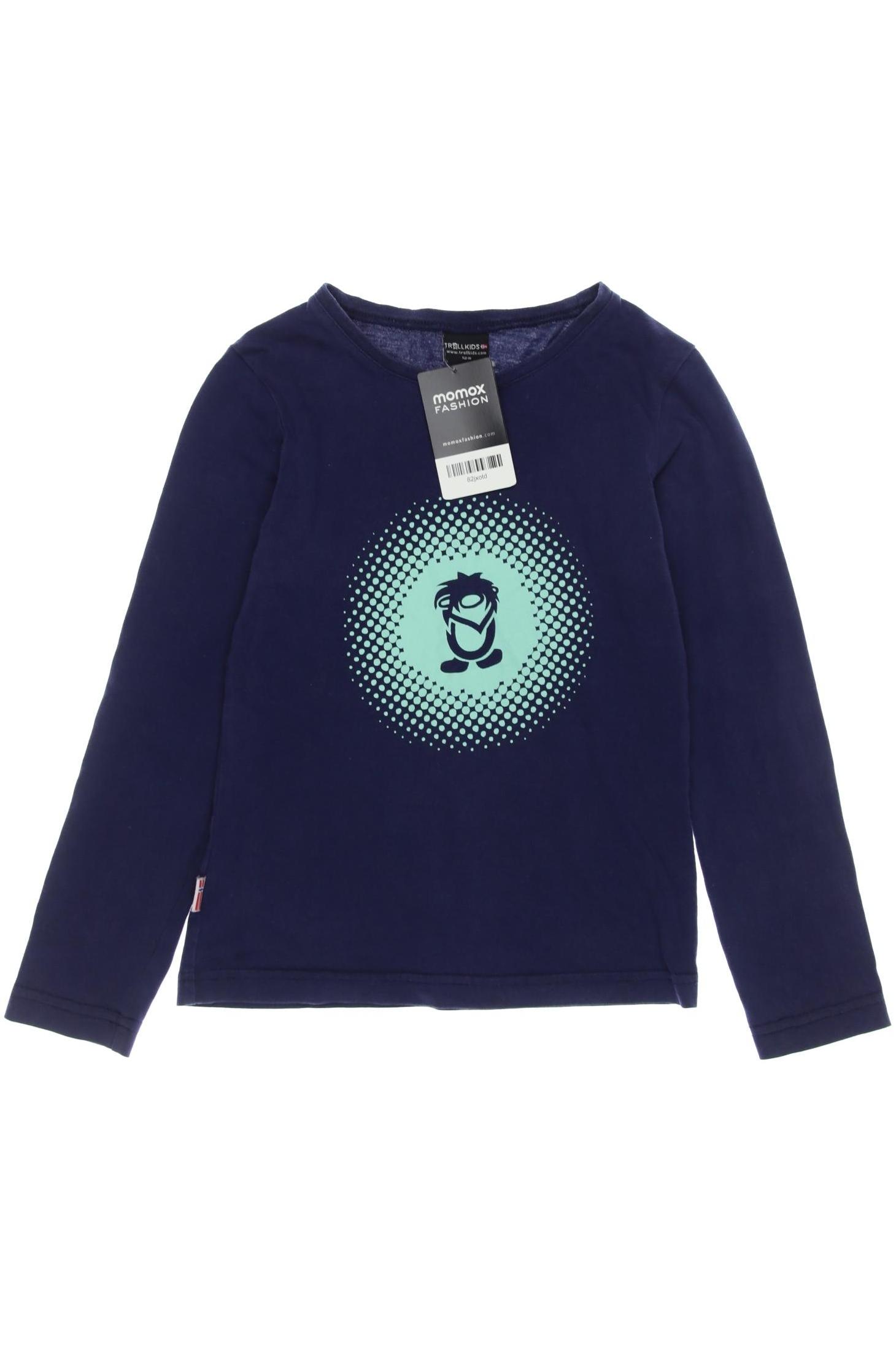 

Trollkids Herren Langarmshirt, marineblau, Gr. 128