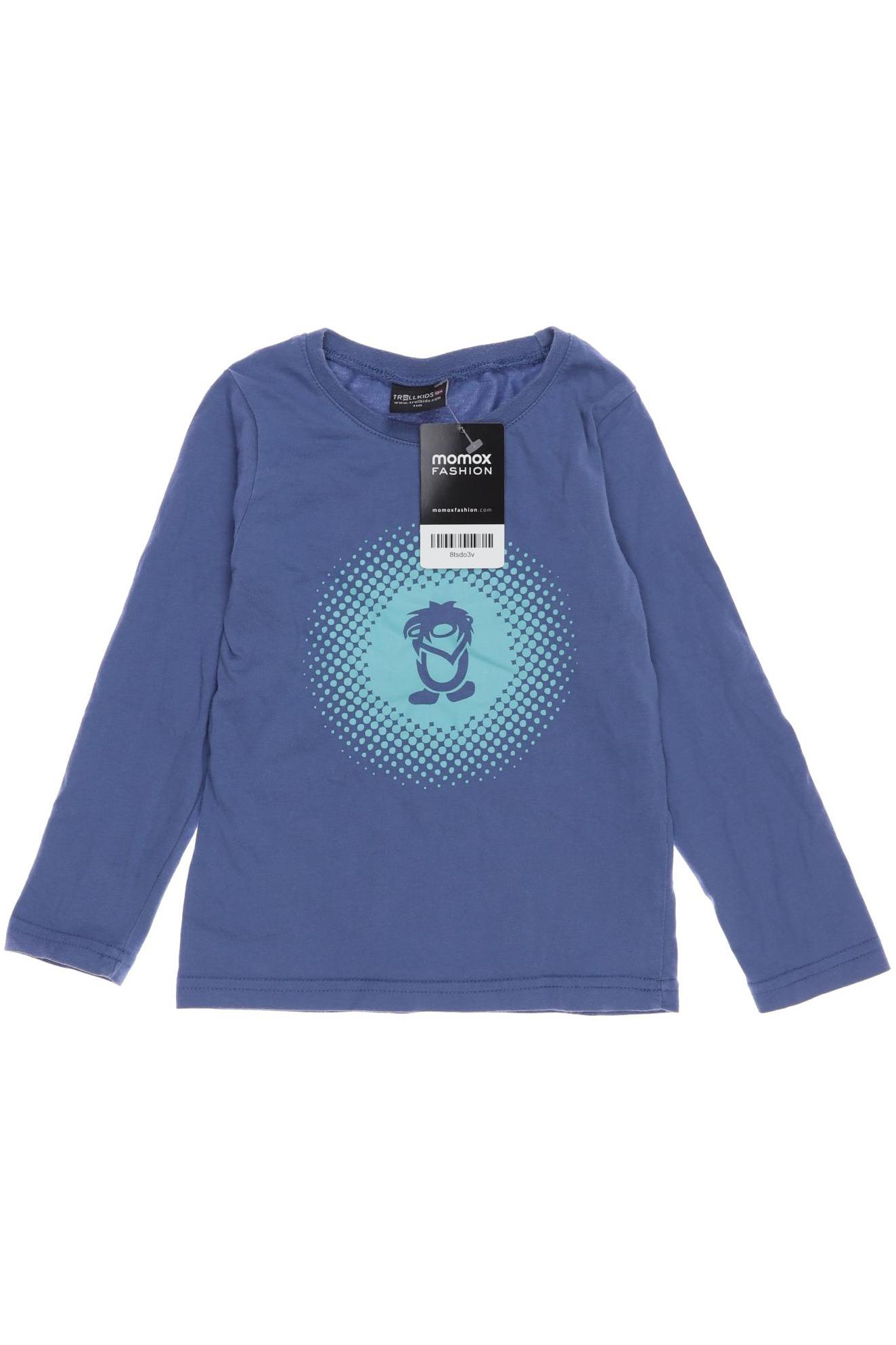 

Trollkids Herren Langarmshirt, blau, Gr. 110