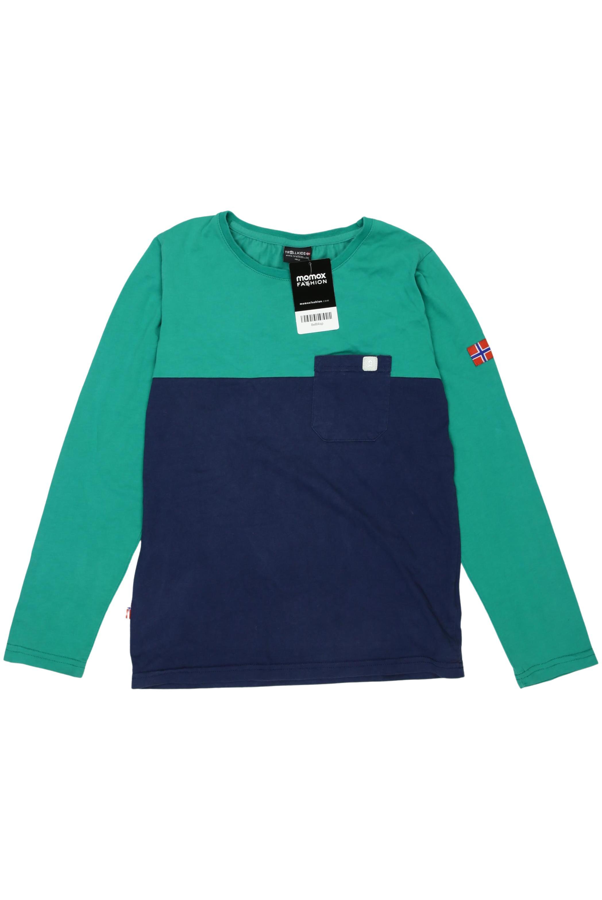 

Trollkids Herren Langarmshirt, marineblau, Gr. 152