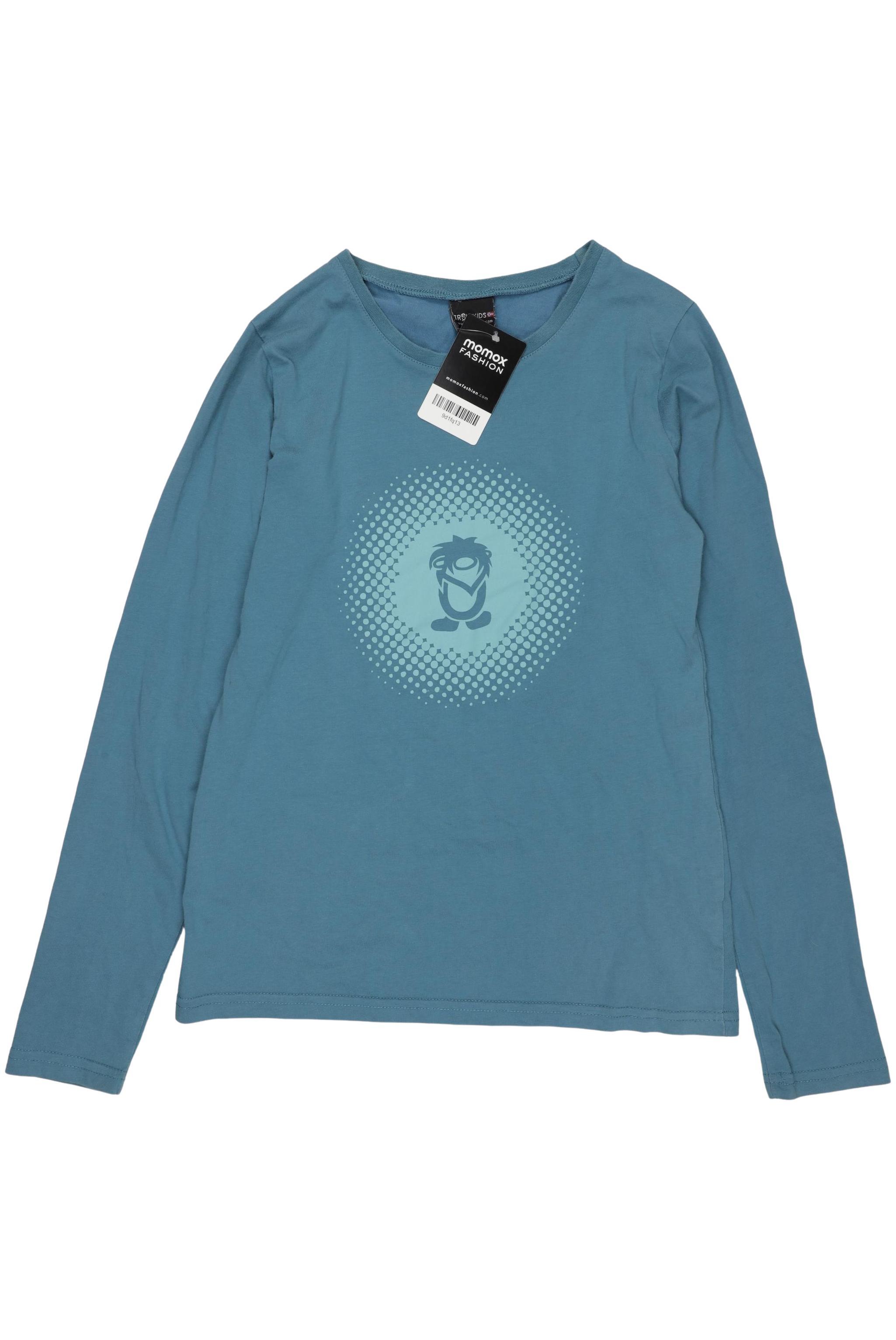 

Trollkids Herren Langarmshirt, blau, Gr. 164