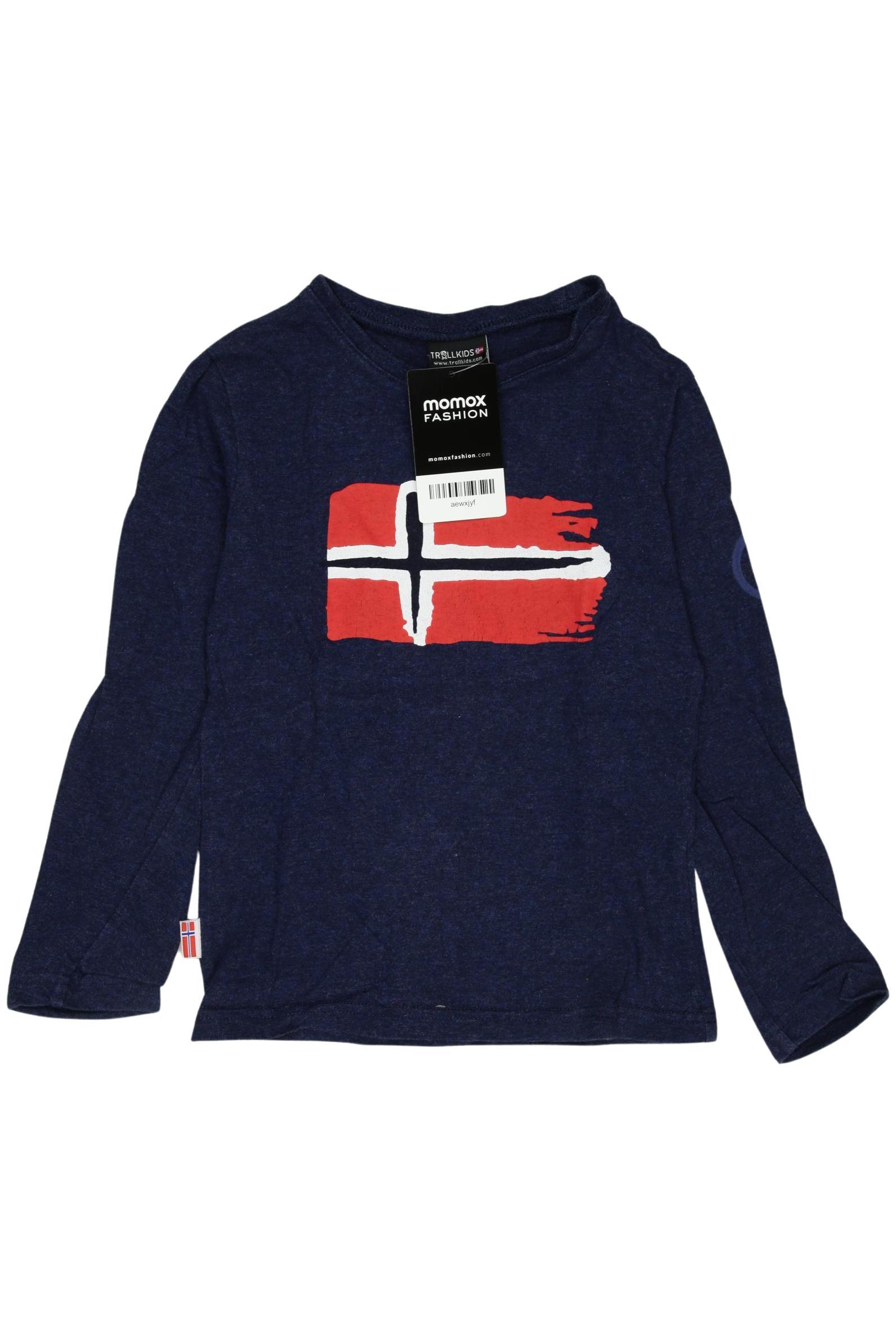 

Trollkids Herren Langarmshirt, marineblau, Gr. 116