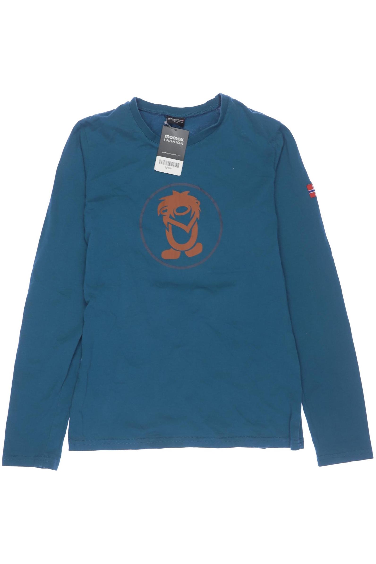 

Trollkids Herren Langarmshirt, blau, Gr. 176