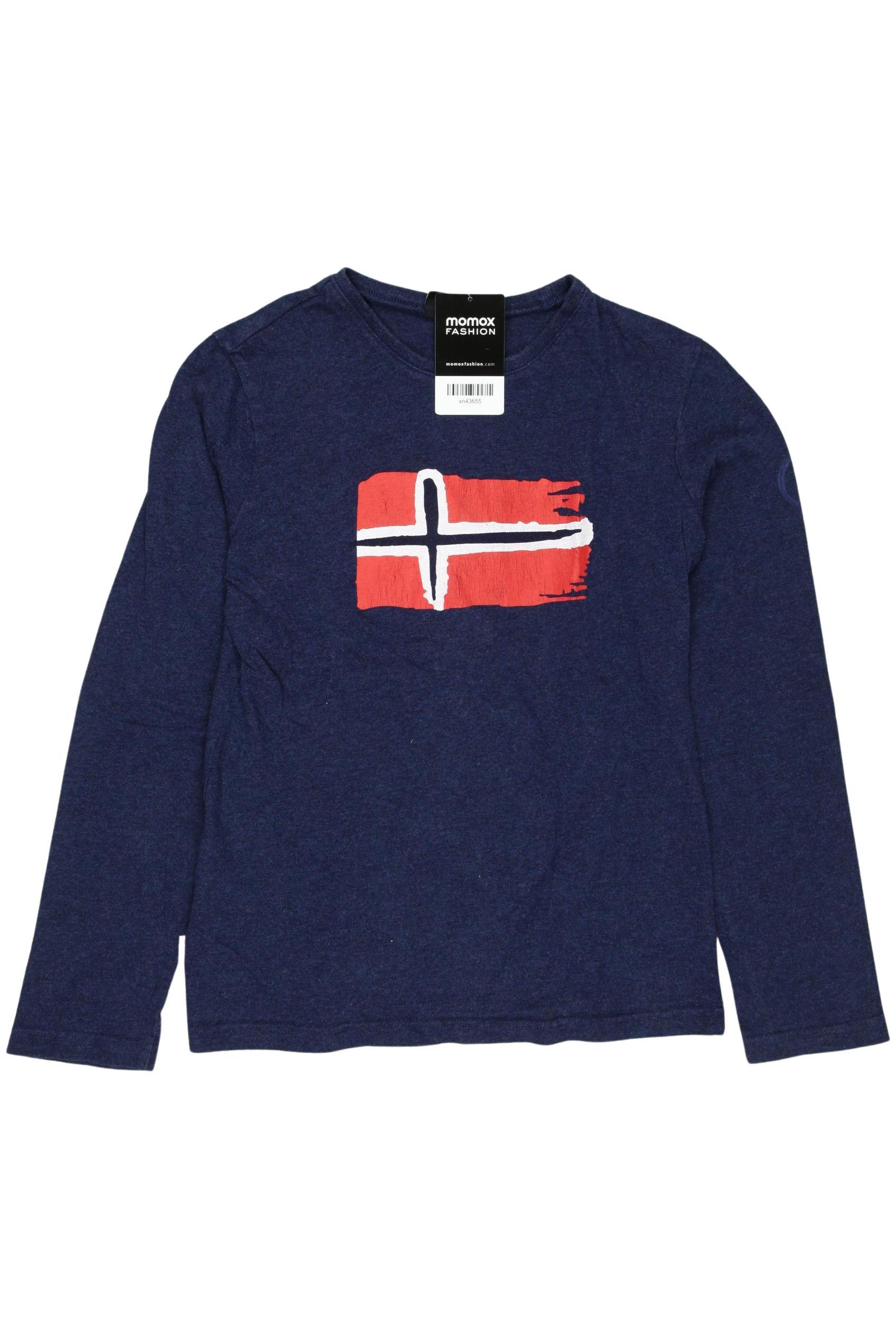 

Trollkids Jungen Langarmshirt, marineblau, Gr. 164