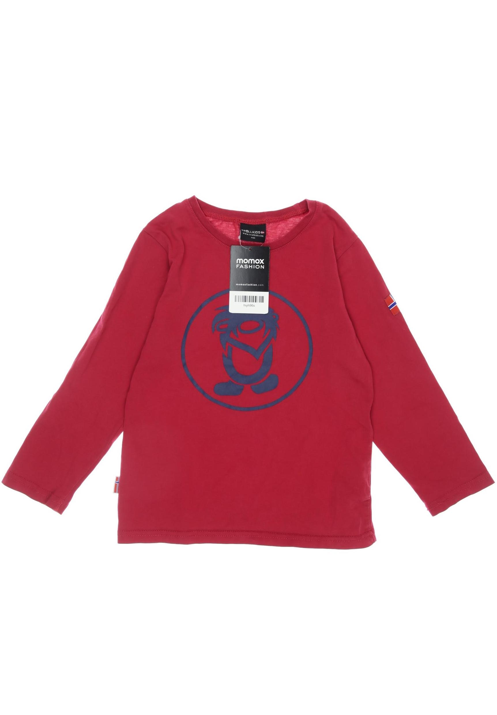 

Trollkids Herren Langarmshirt, rot, Gr. 110