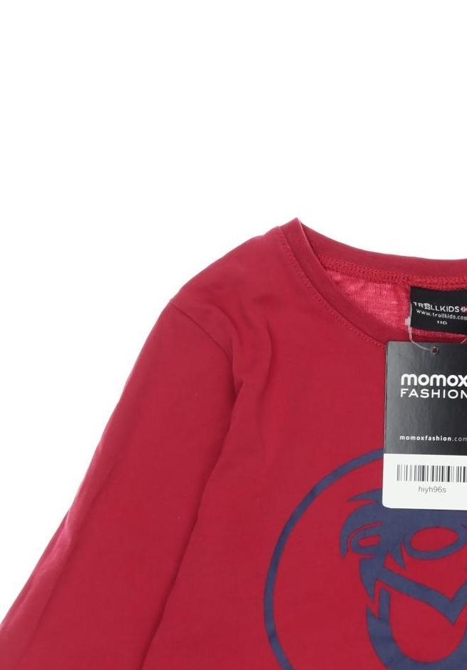 Thumbnail - Trollkids Herren Langarmshirt, rot, Gr. 110