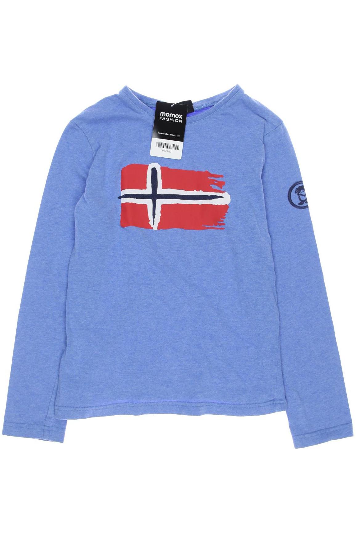 

Trollkids Herren Langarmshirt, blau, Gr. 152