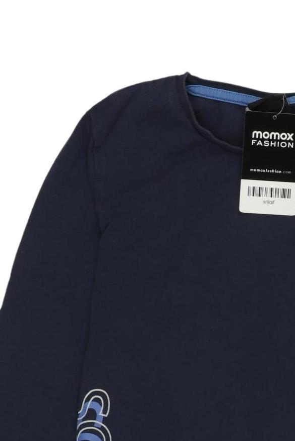 Thumbnail - Trollkids Jungen Langarmshirt, marineblau, Gr. 152