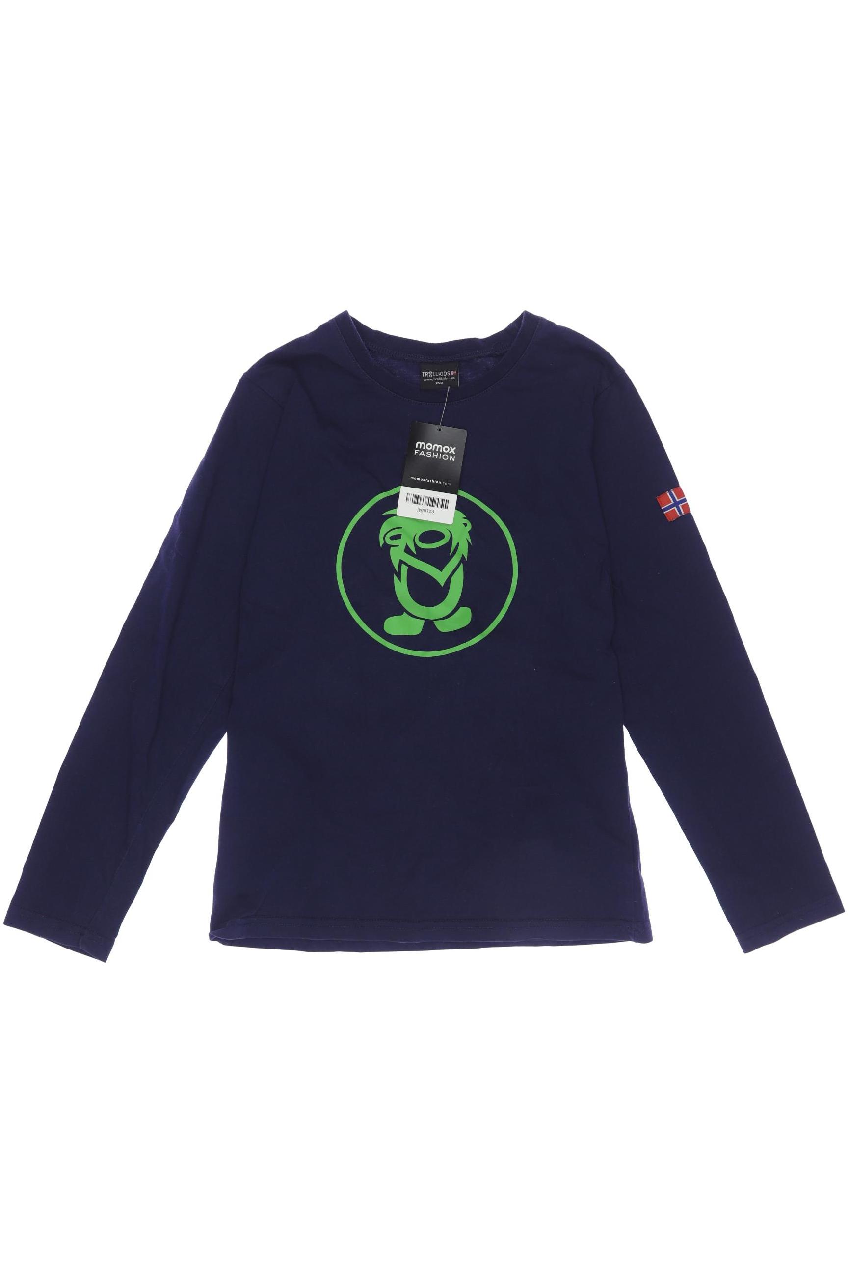 

Trollkids Herren Langarmshirt, marineblau, Gr. 152