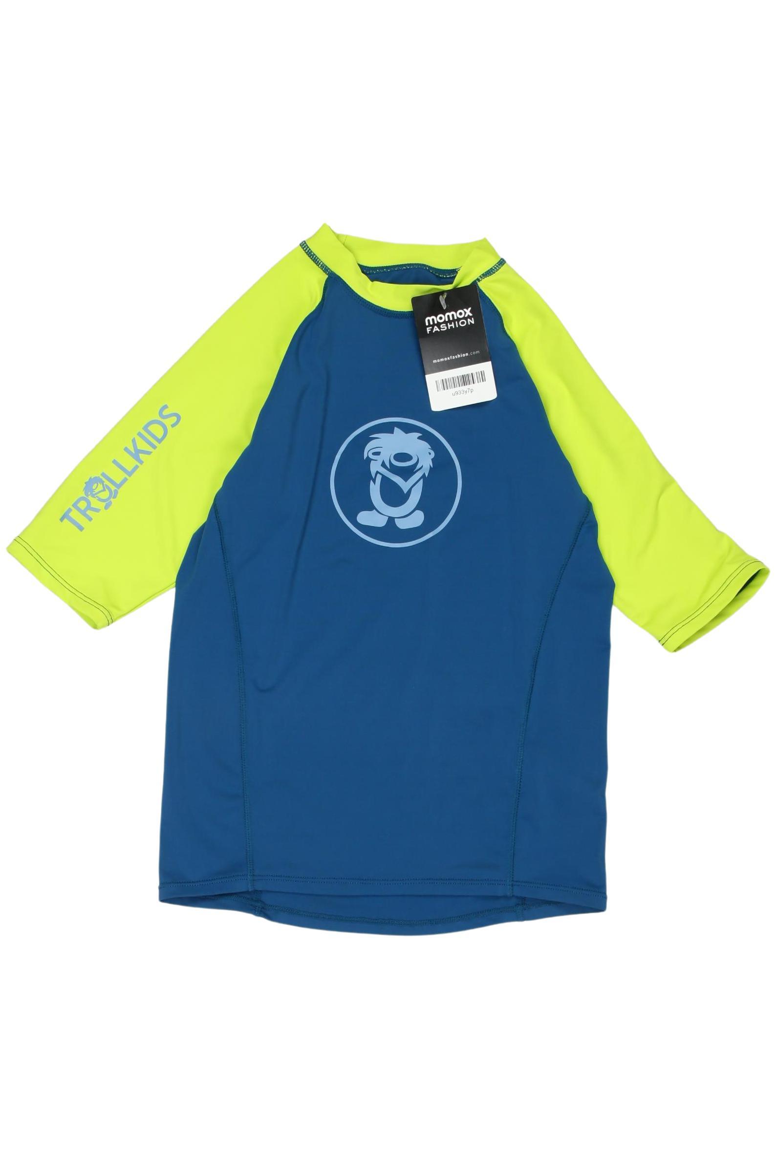 

Trollkids Herren Langarmshirt, blau, Gr. 140