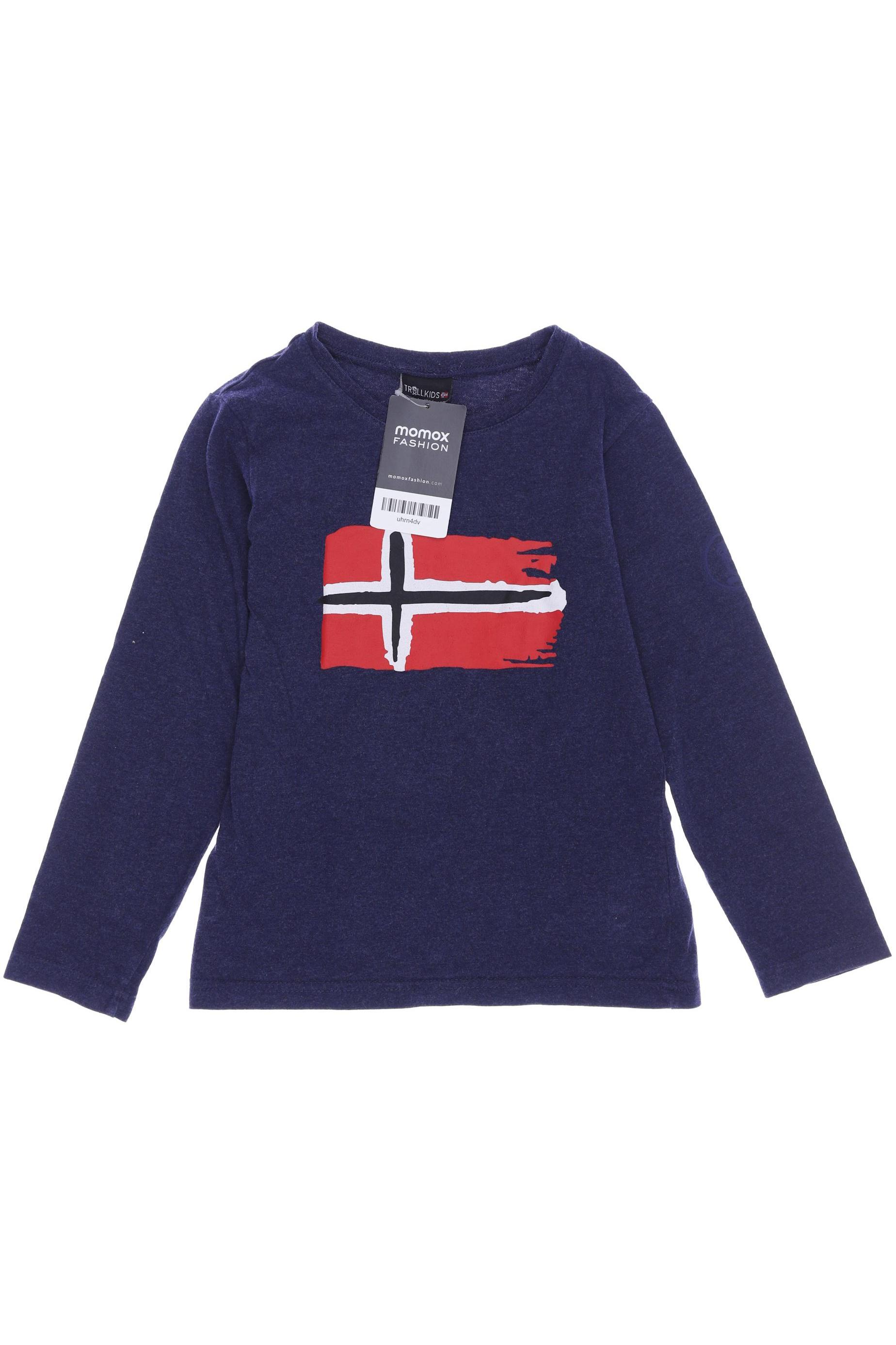 

Trollkids Herren Langarmshirt, marineblau, Gr. 116