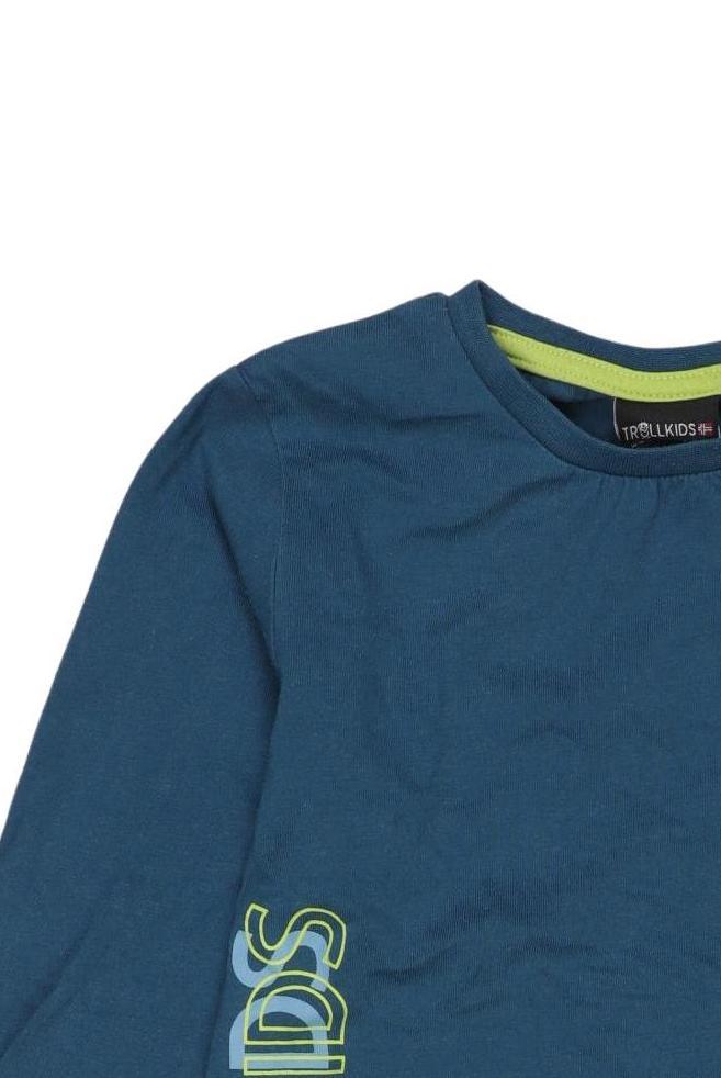 Thumbnail - Trollkids Jungen Langarmshirt, neon, Gr. 116