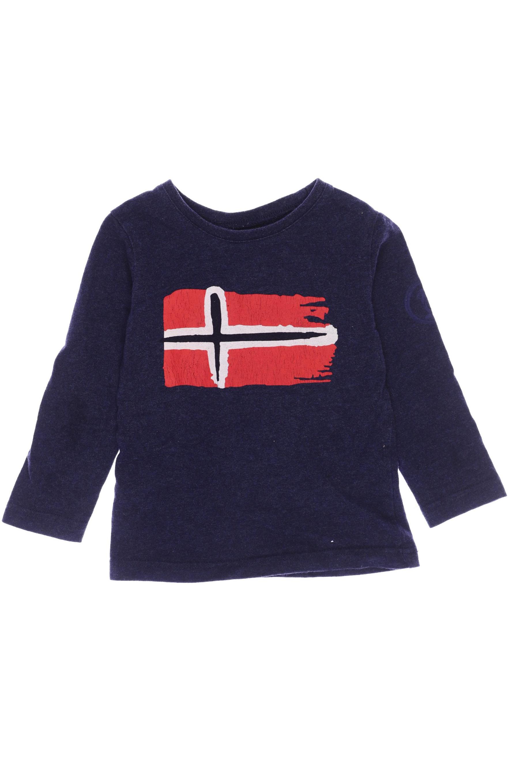 

Trollkids Jungen Langarmshirt, marineblau, Gr. 98