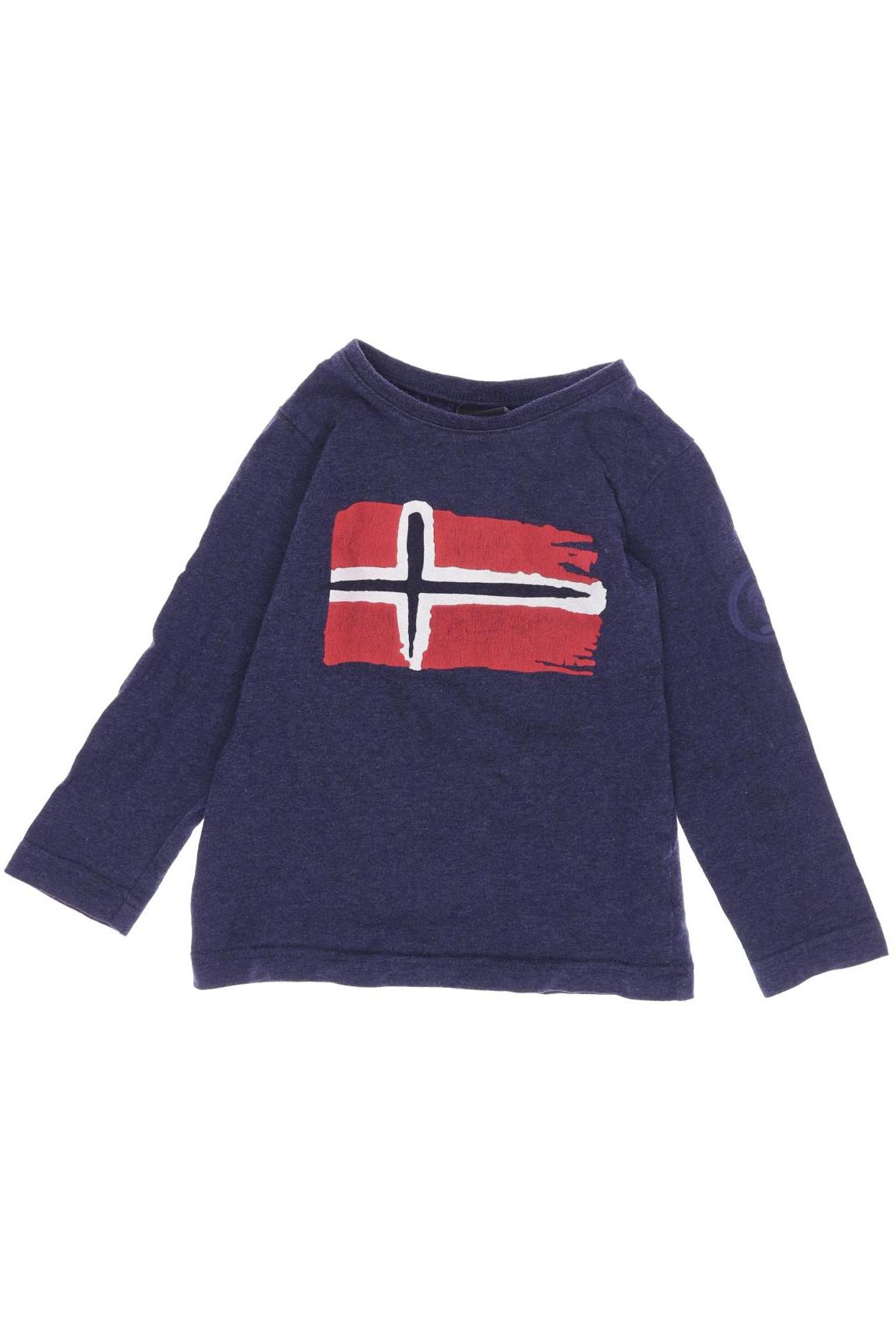 

Trollkids Jungen Langarmshirt, marineblau