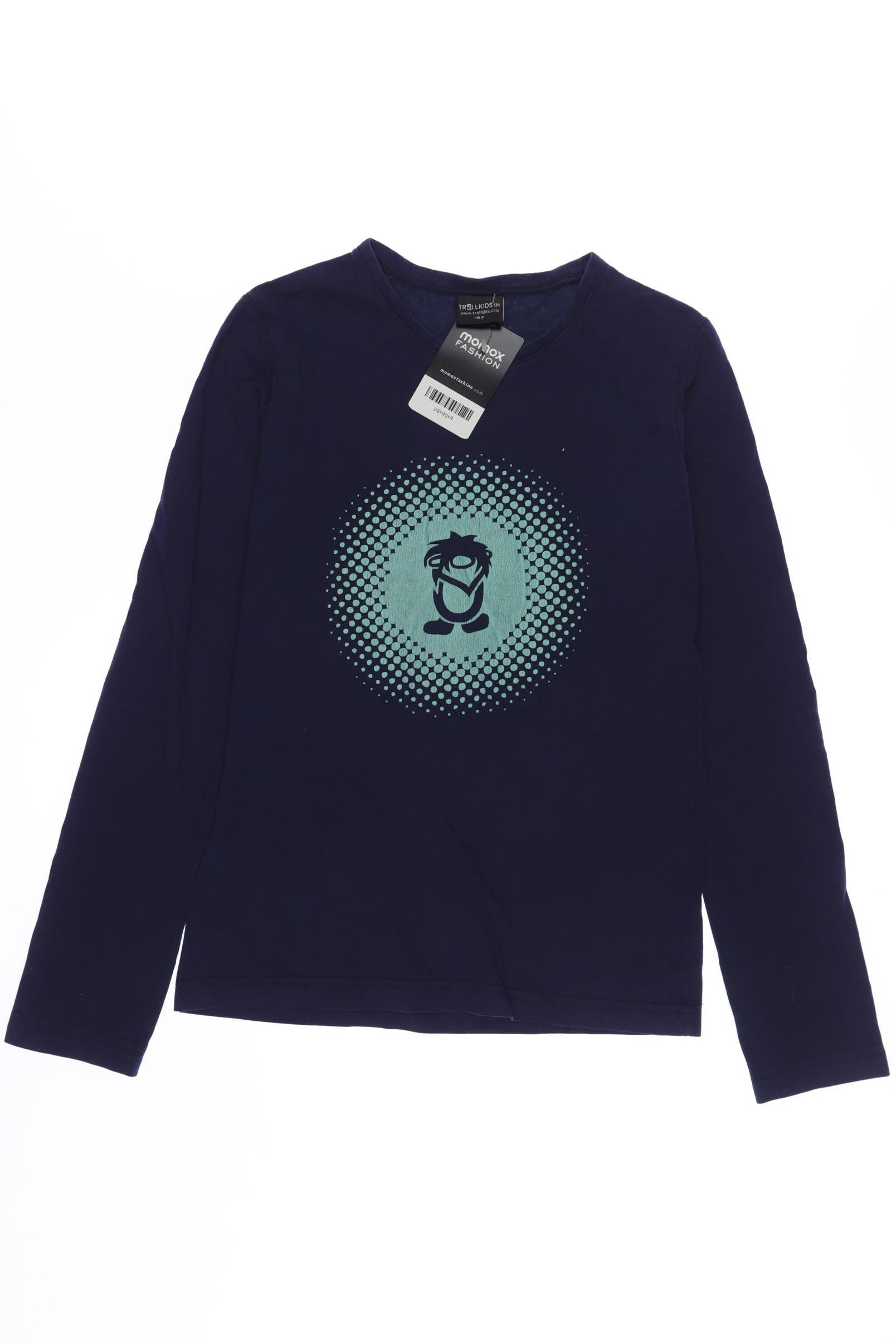 

Trollkids Herren Langarmshirt, marineblau, Gr. 152