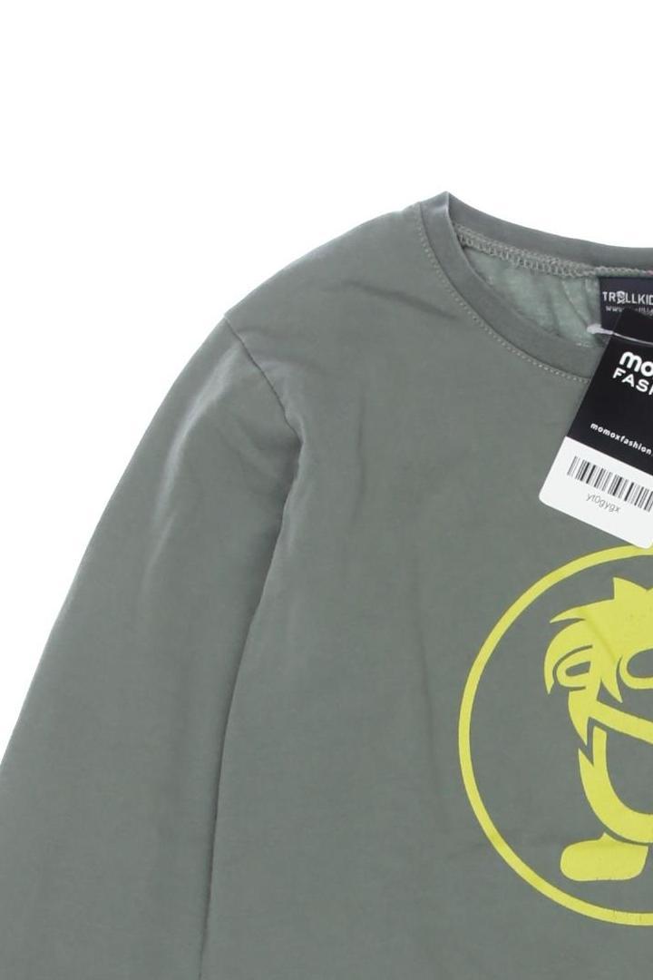 Thumbnail - Trollkids Jungen Langarmshirt, grün, Gr. 152