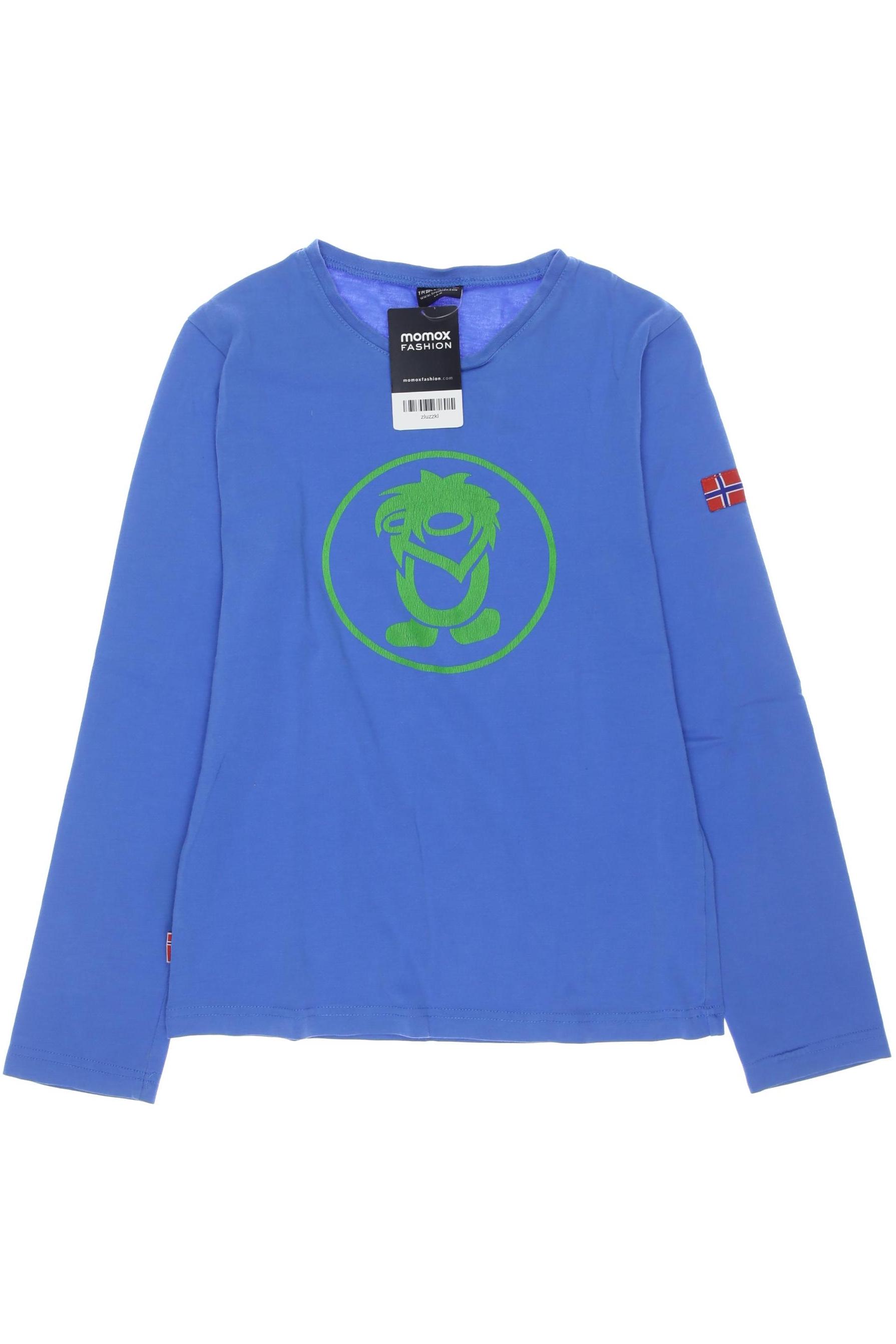 

Trollkids Herren Langarmshirt, blau, Gr. 152