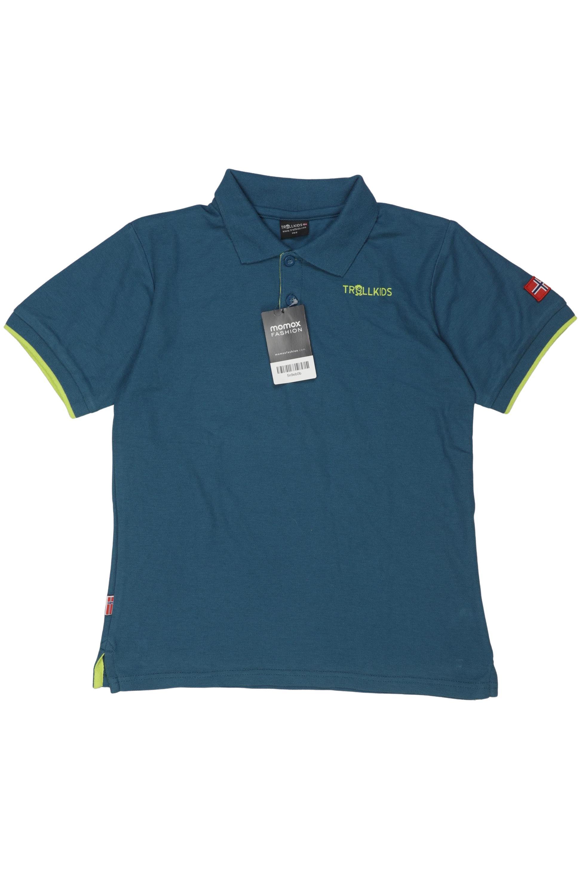 

Trollkids Jungen Poloshirt, blau, Gr. 152