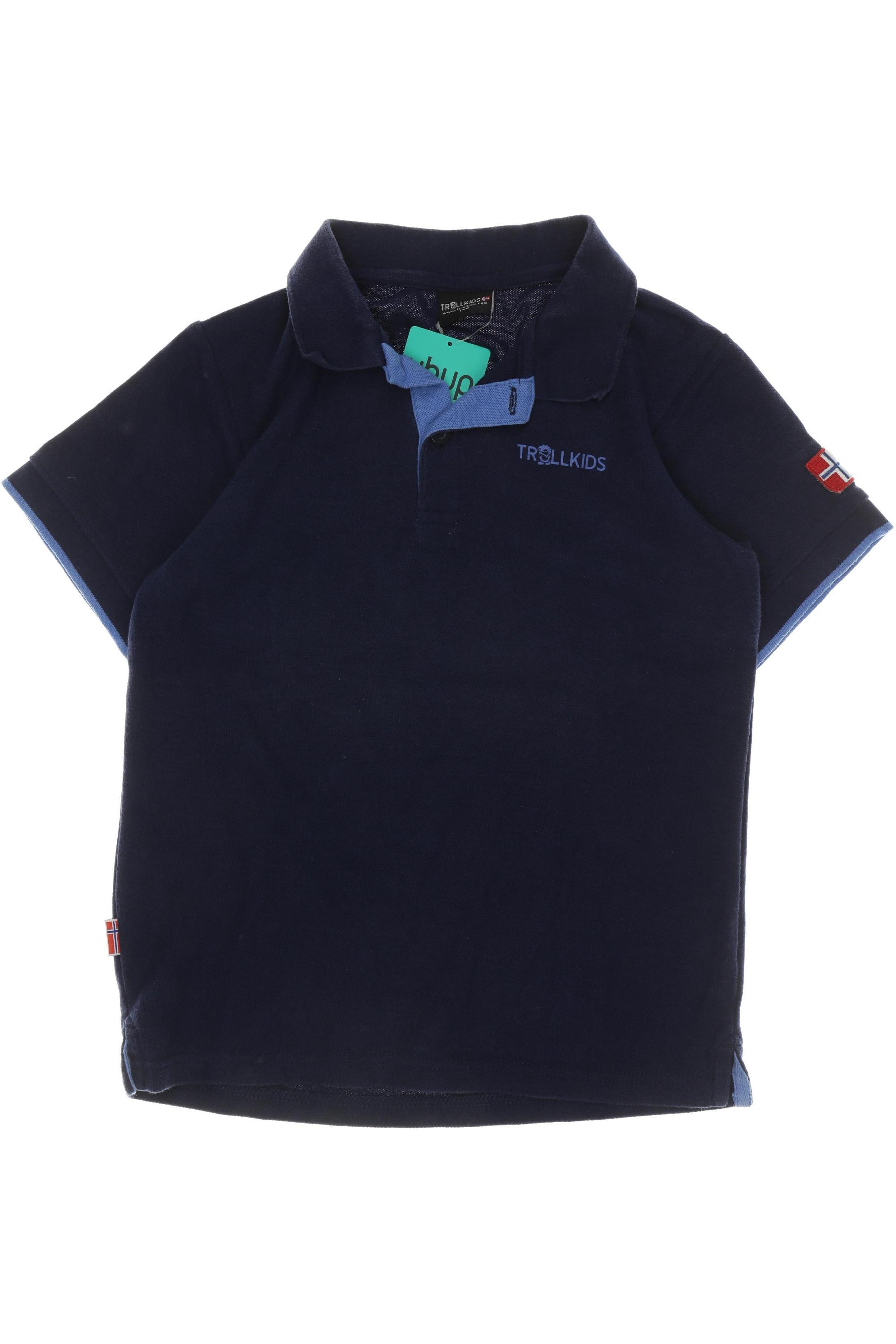 

Trollkids Jungen Poloshirt, blau, Gr. 140
