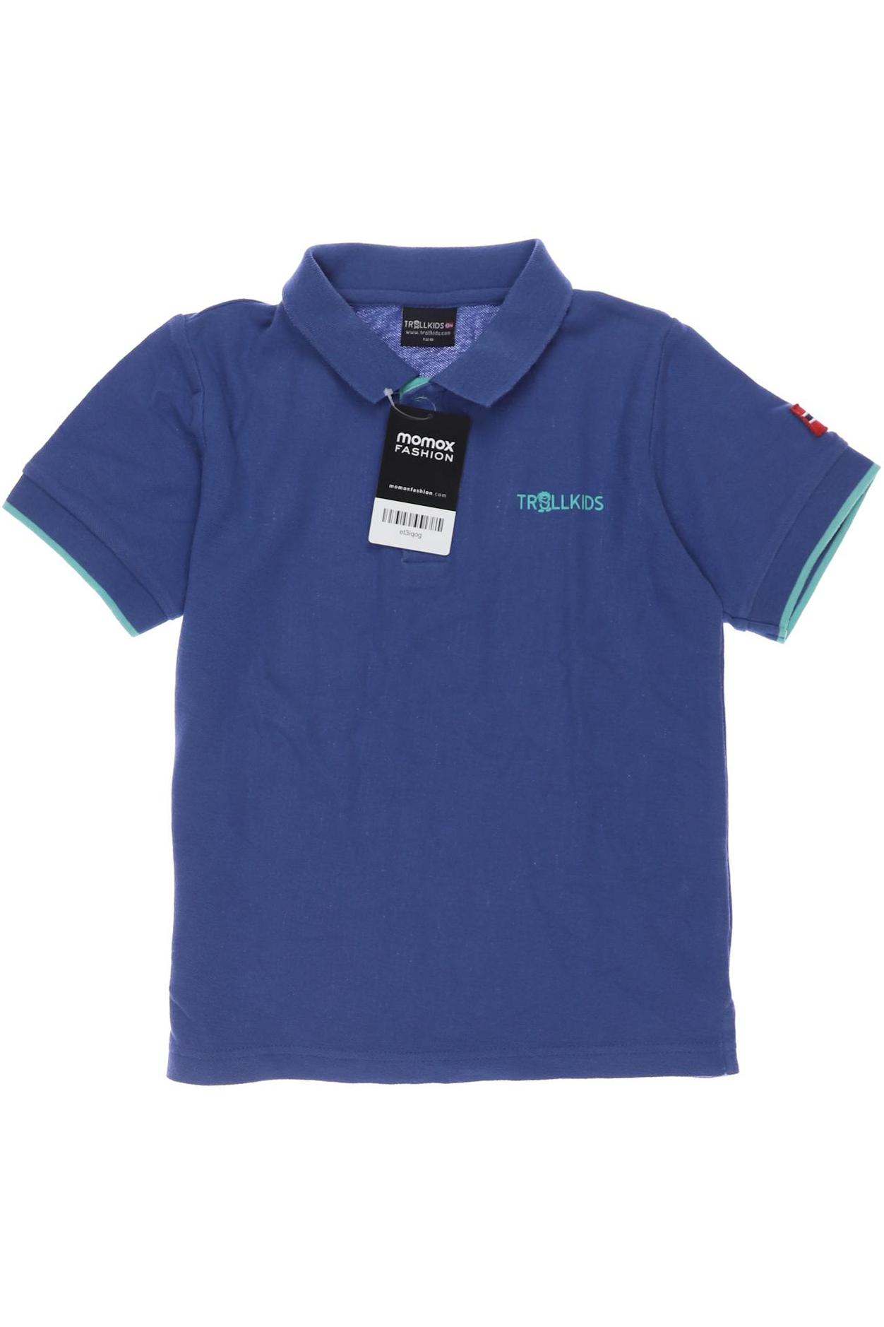 

Trollkids Jungen Poloshirt, blau