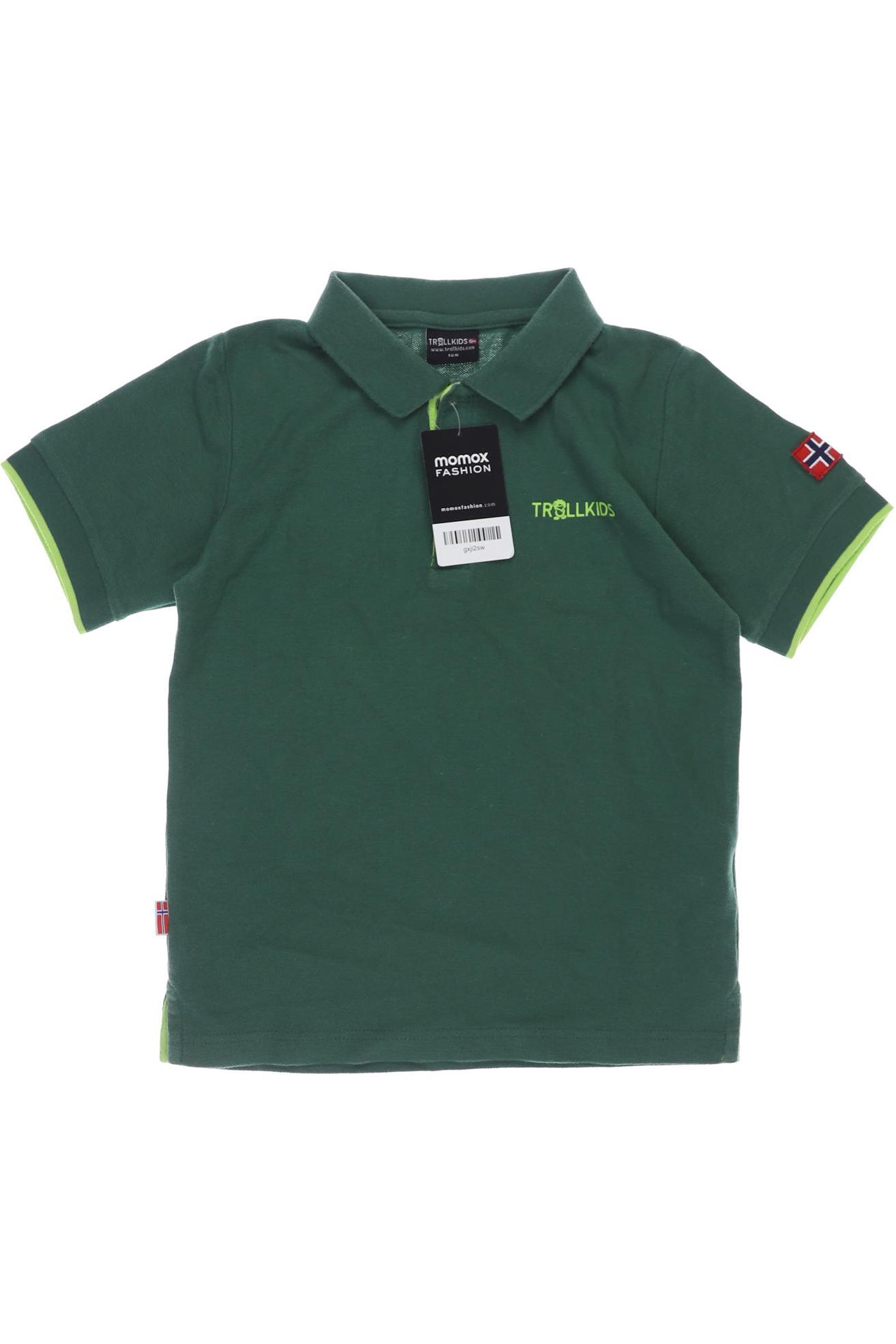 

Trollkids Jungen Poloshirt, grün