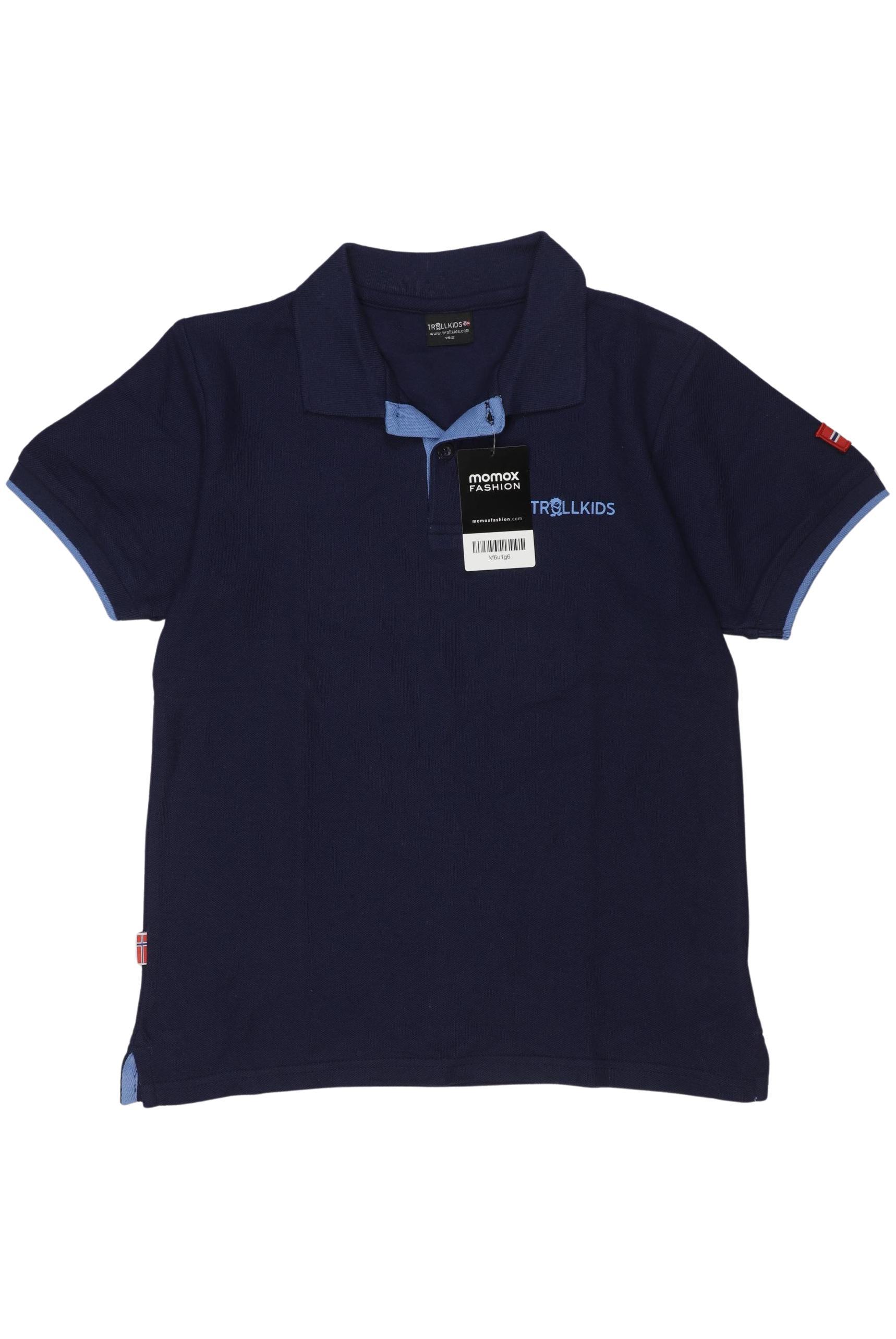 

Trollkids Jungen Poloshirt, marineblau, Gr. 152