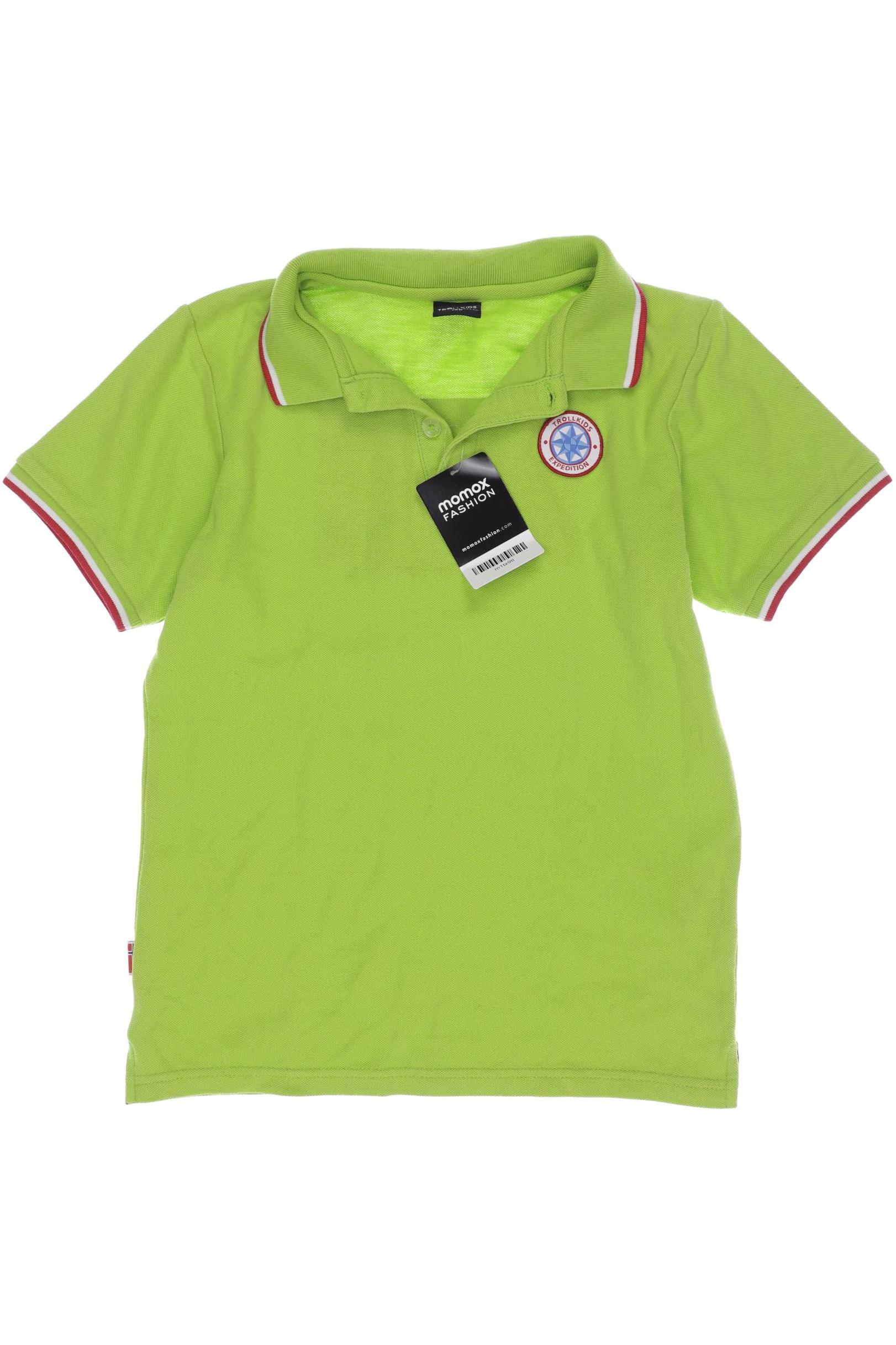 

Trollkids Jungen Poloshirt, grün